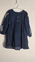 *Floral-Embroidered Denim Dress | Old Navy | 5Y