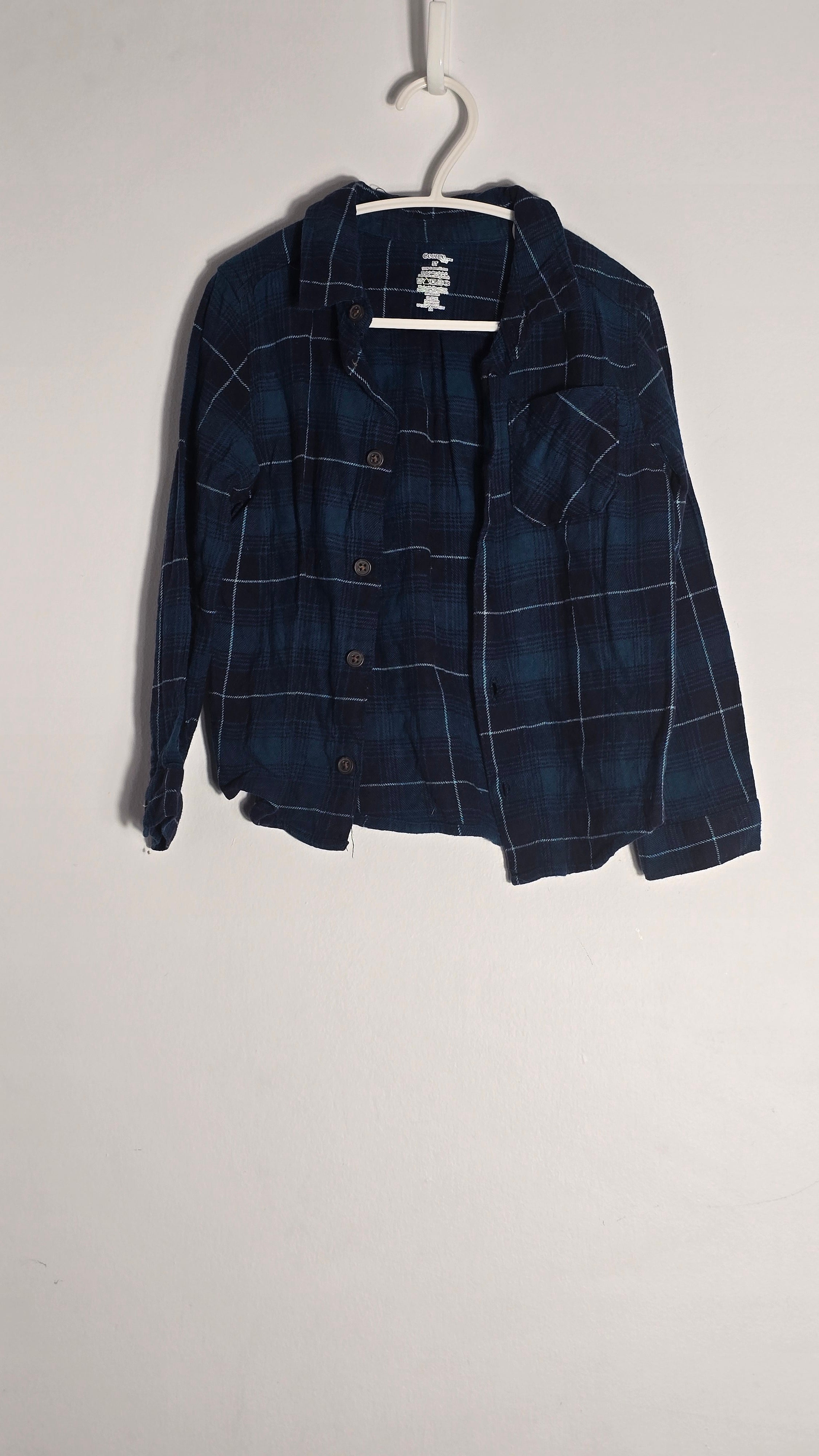 Chemise à carreaux 100% coton | George | 5T