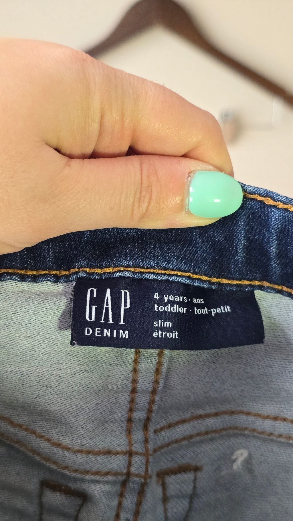 Gap jeans, size 4
