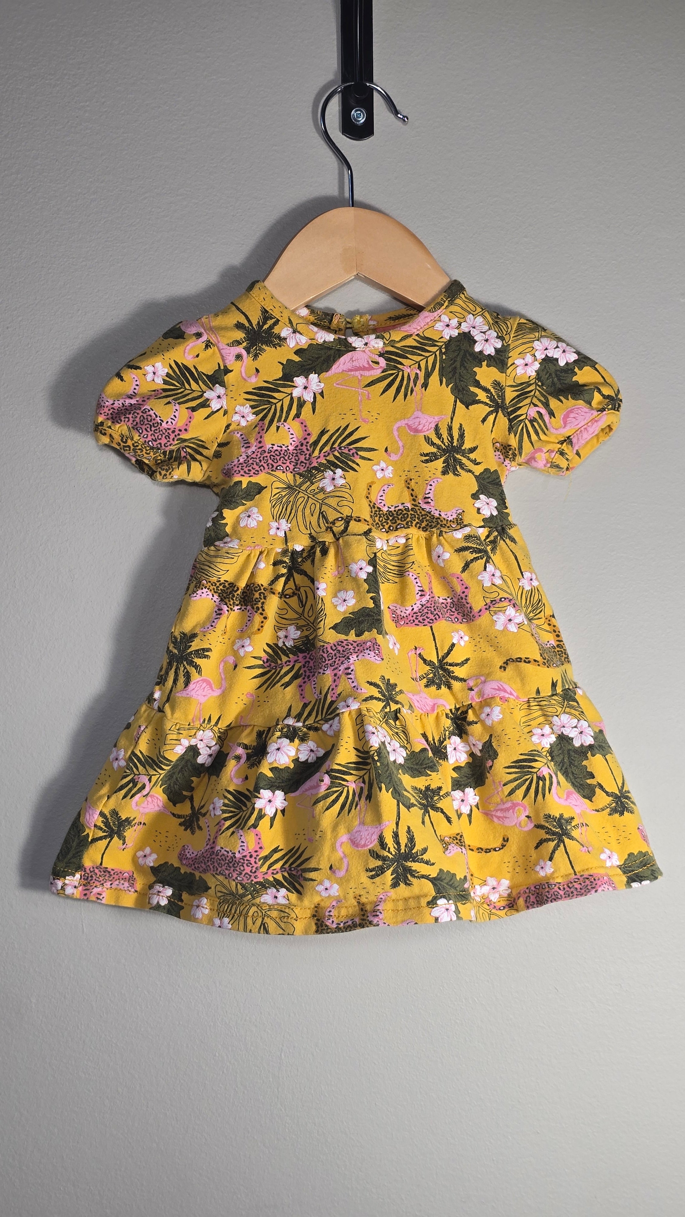 Robe flamants | Le chat botté | 9 mois
