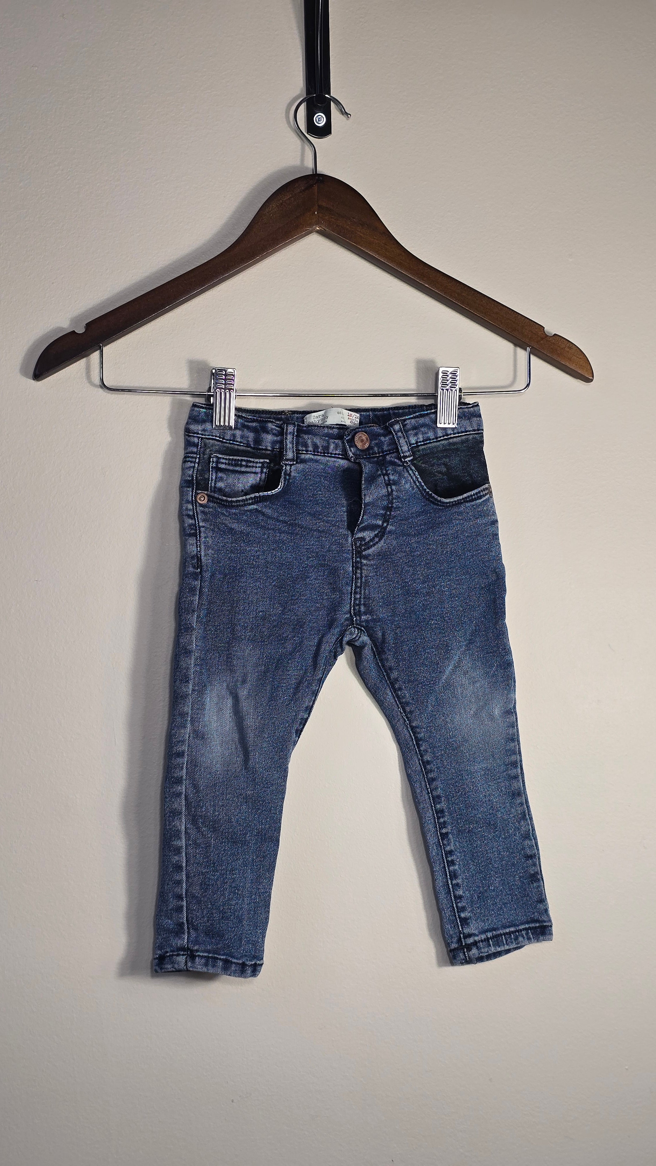 Jeans skinny | Zara | 12-18 mois *pâli aux genoux