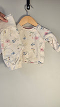Organic cotton floral set | H&M | 2-4 months