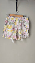 Short fleuri en lin Briggs New York (Costco) grandeur petit