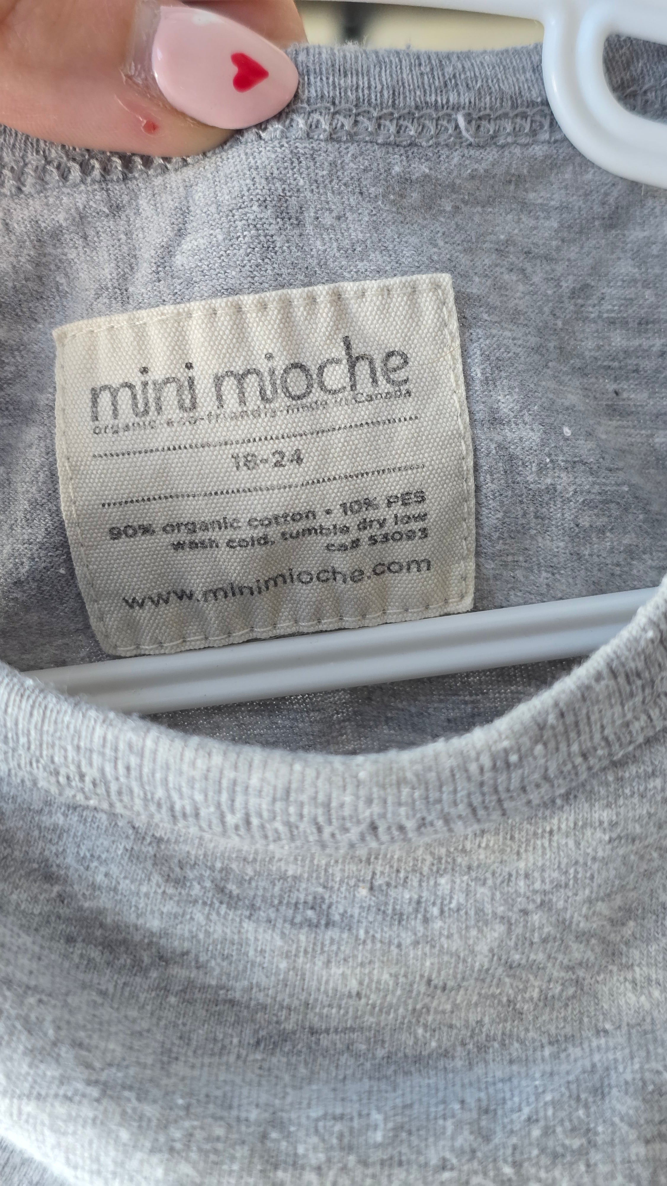 T-Shirt peplum Mini mioche 18-24 mois