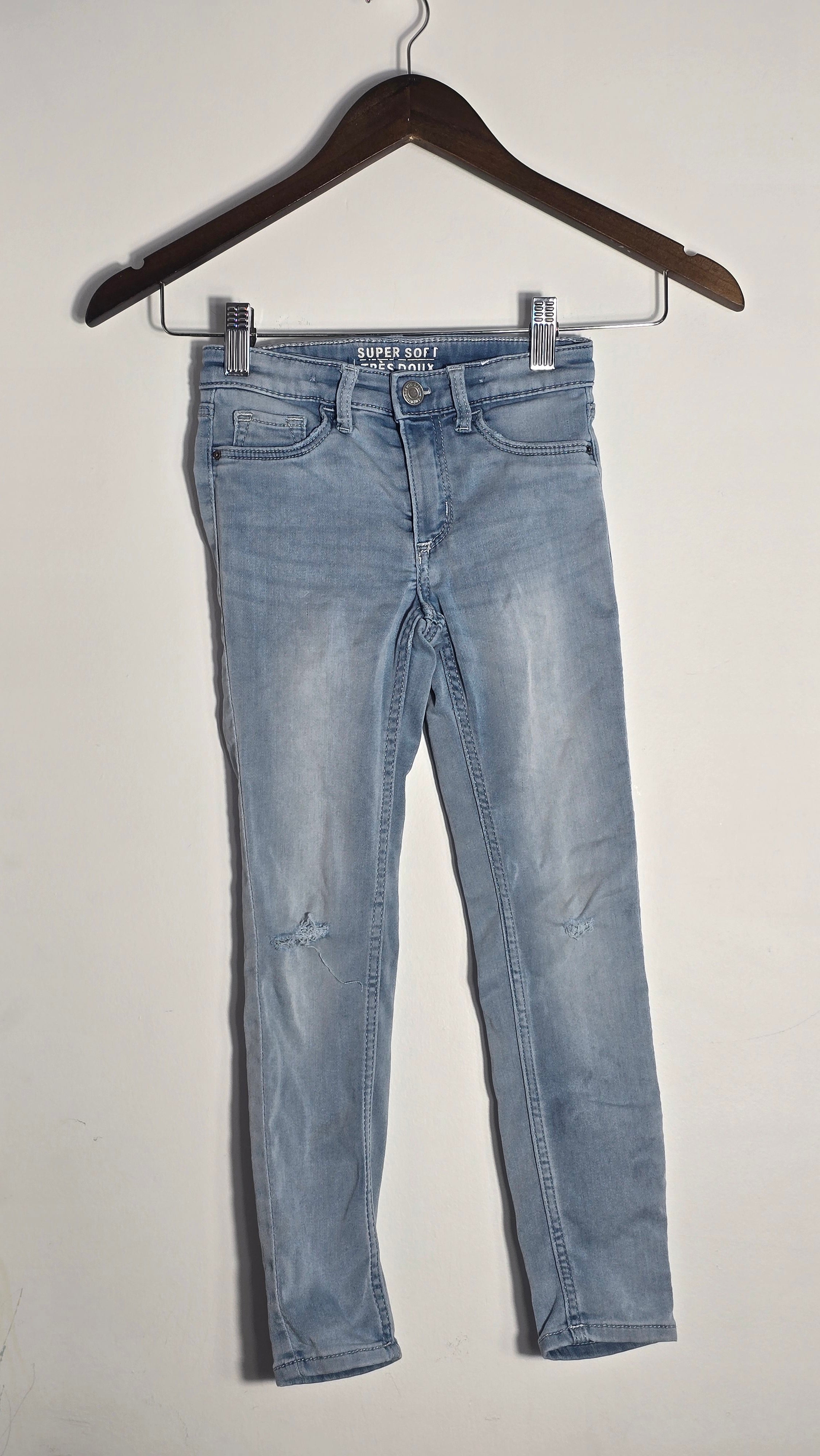 Jeans skinny très doux | H&M | 5-6A *Usure au genou - style?