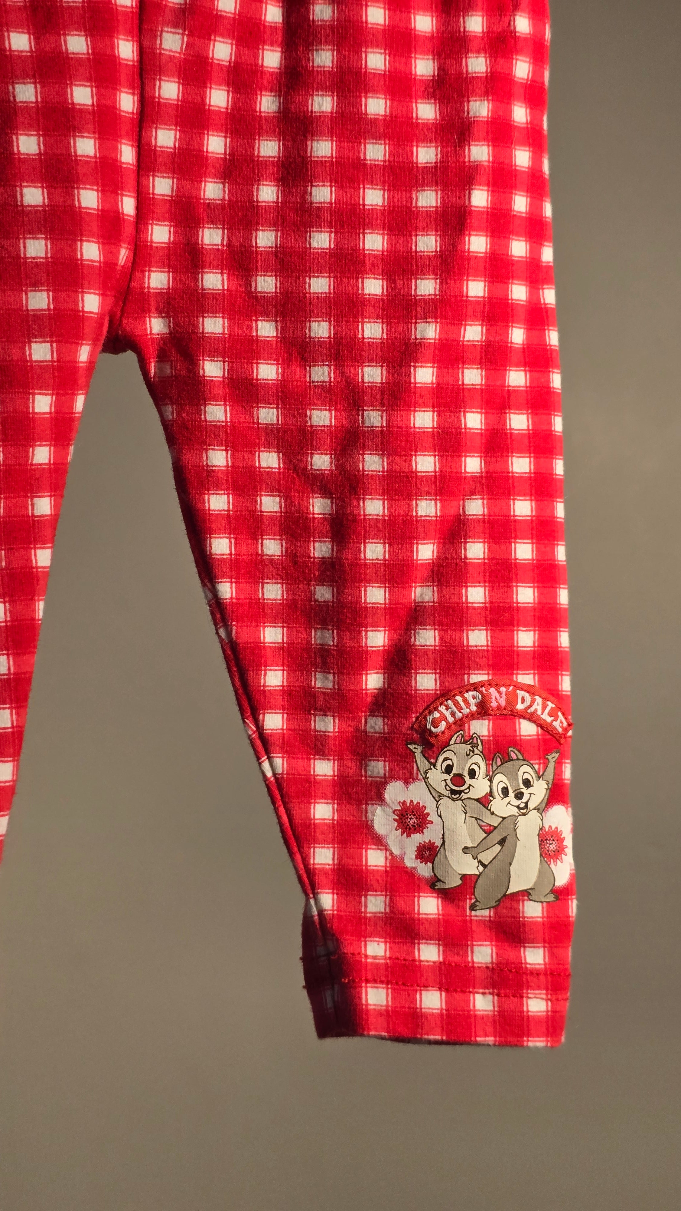 Pantalon à carreaux Chip N Dale | Marque inconnue | 3-6 mois