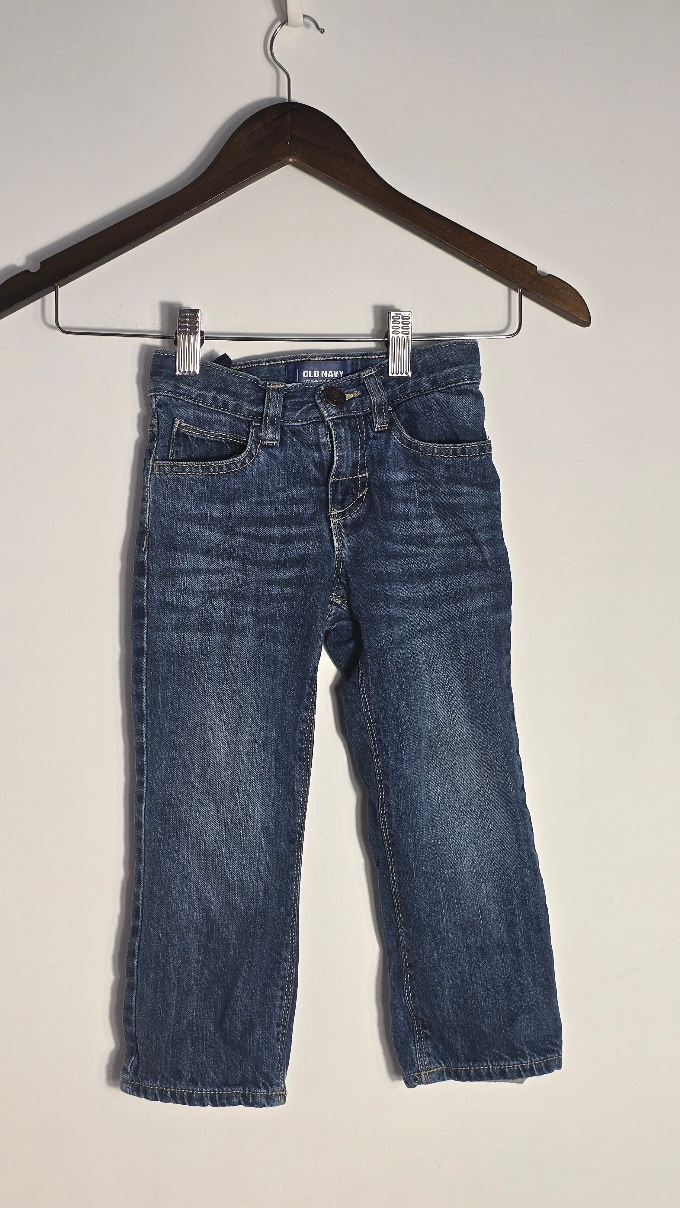 CONS VL 1 | Jeans jambe droite doublé en coton | Old Navy | 3T