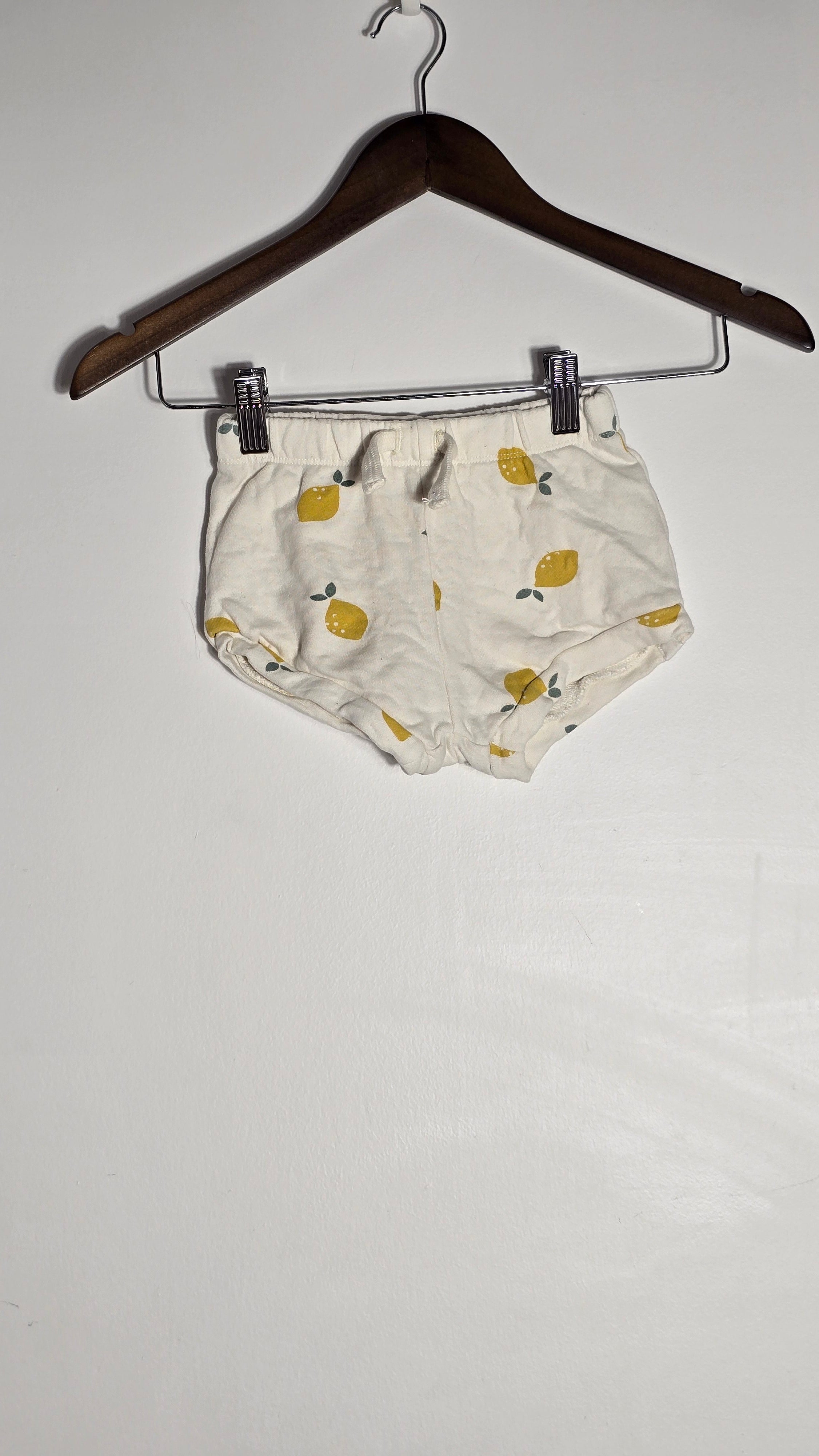 Short citrons en molleton  | Rise Little Earthling | 18-24 mois