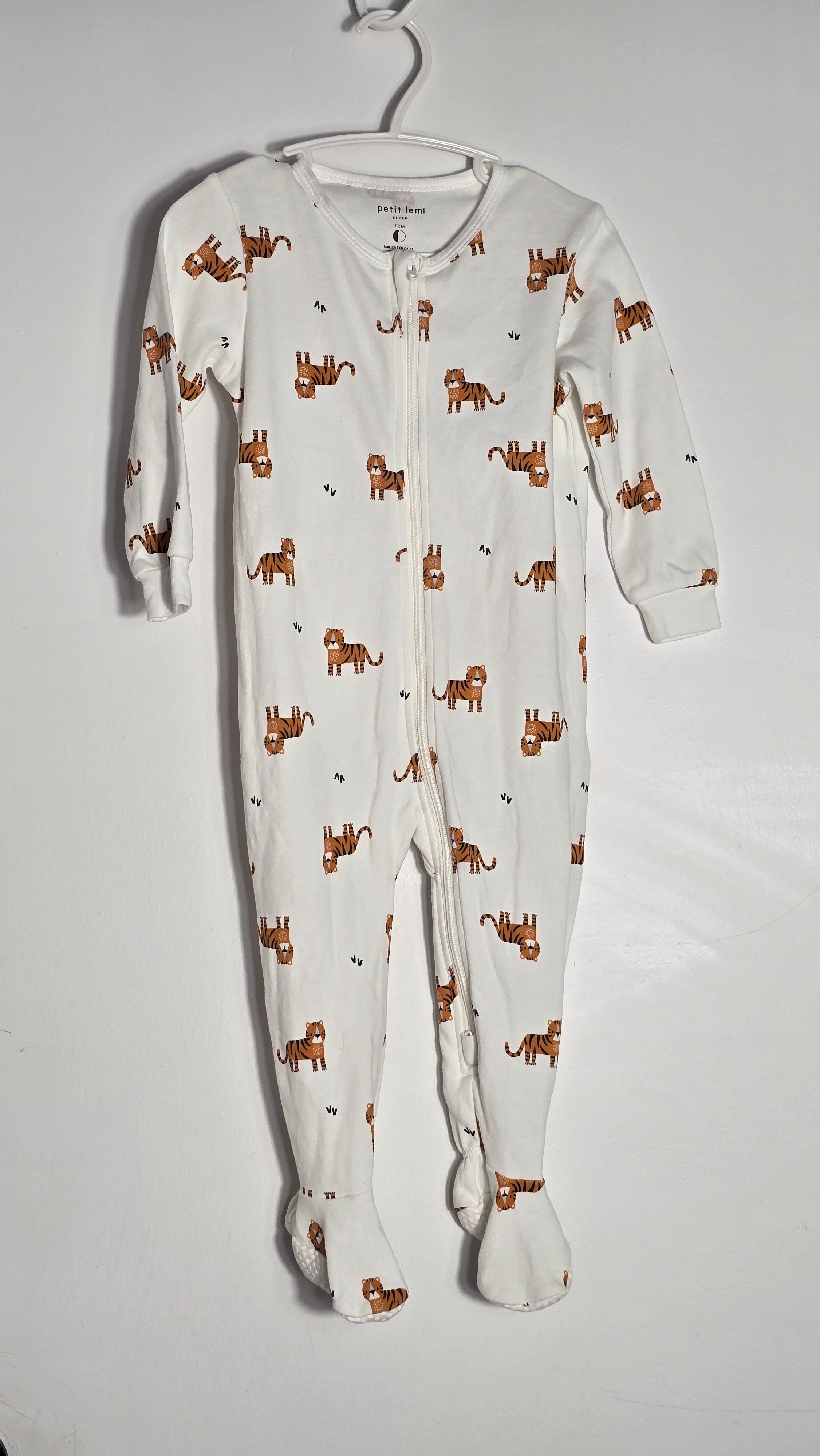 Pyjama tigres | Petit Lem | 12 mois *Comme neuf