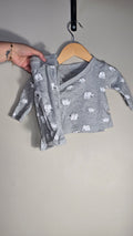 Elephant jacket and pants set | Petit Lem | 3 months