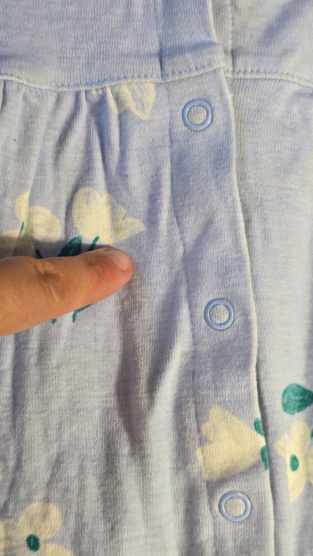 Floral Button-Front Bubble Romper | Carter's | 24 Months *Small spot