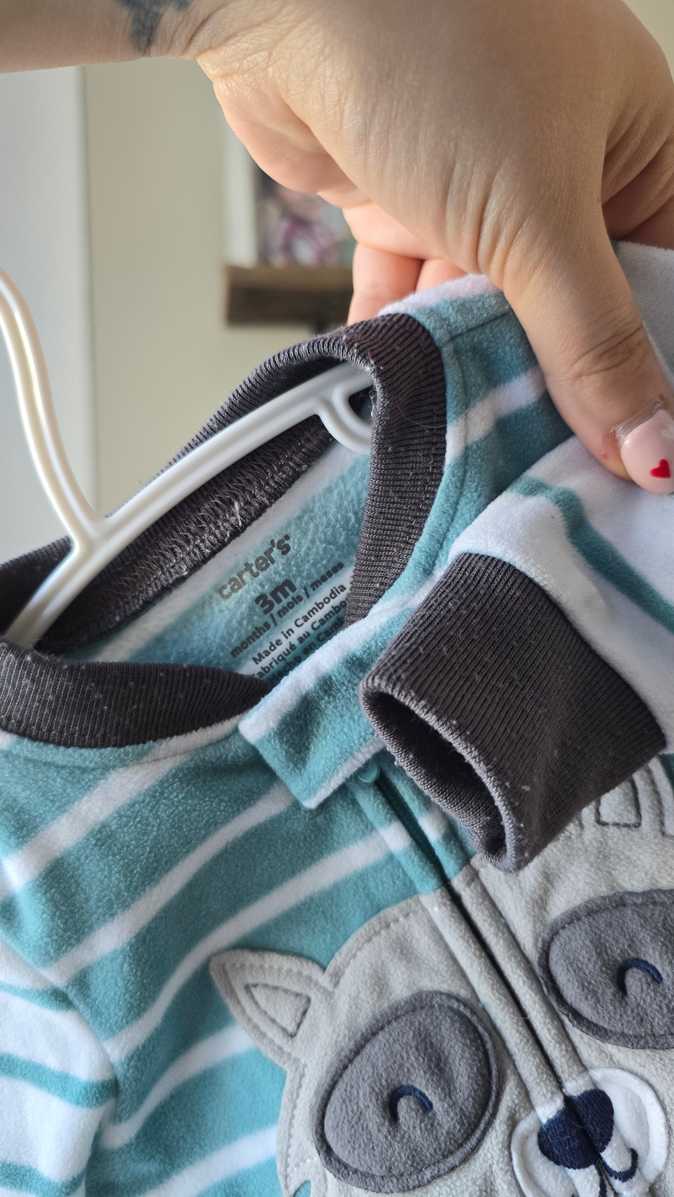 Pyjama en polar Carter's 3 mois