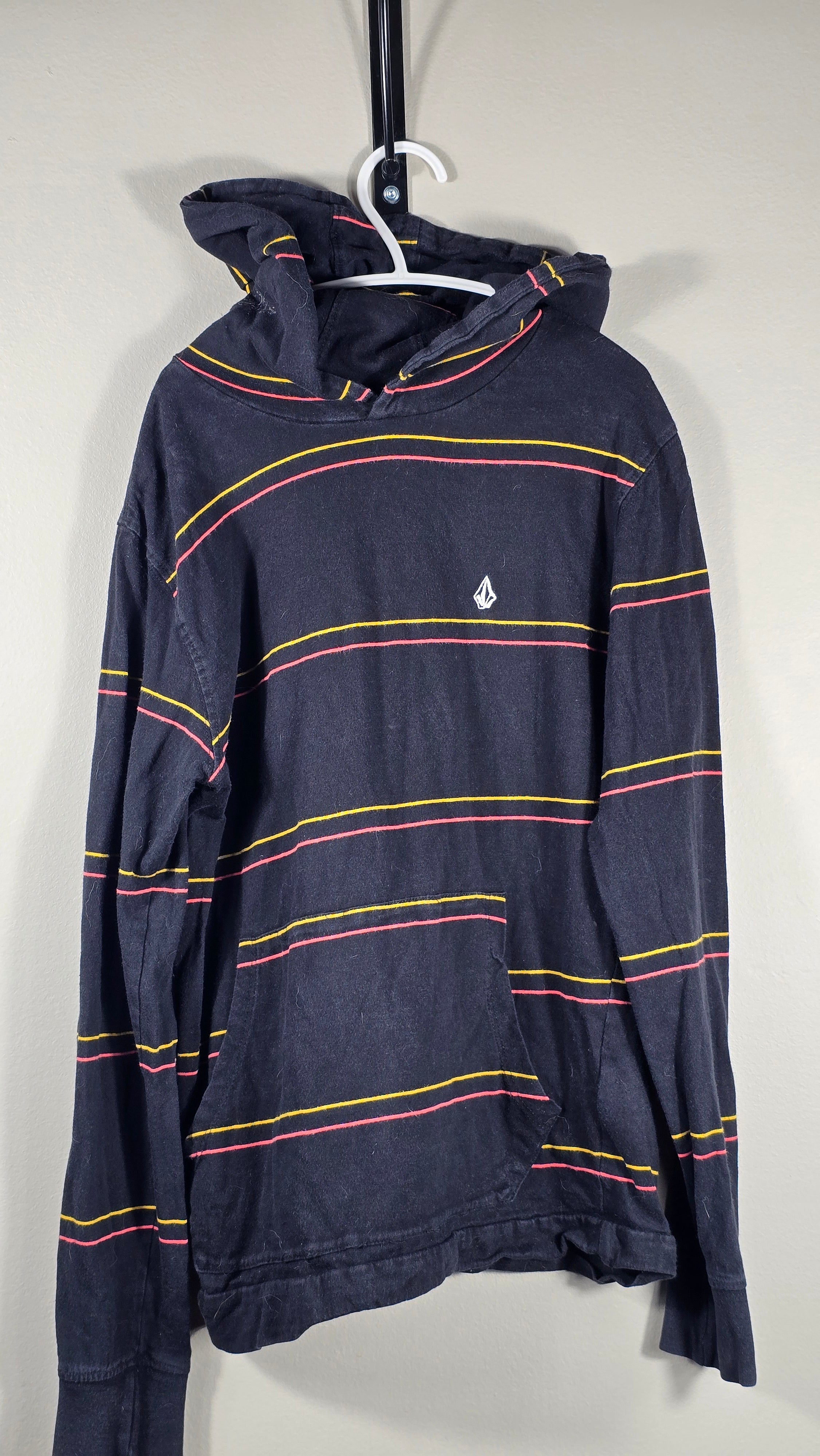 Hoodie mince ligné | Volcom | M (environ 10 ans)