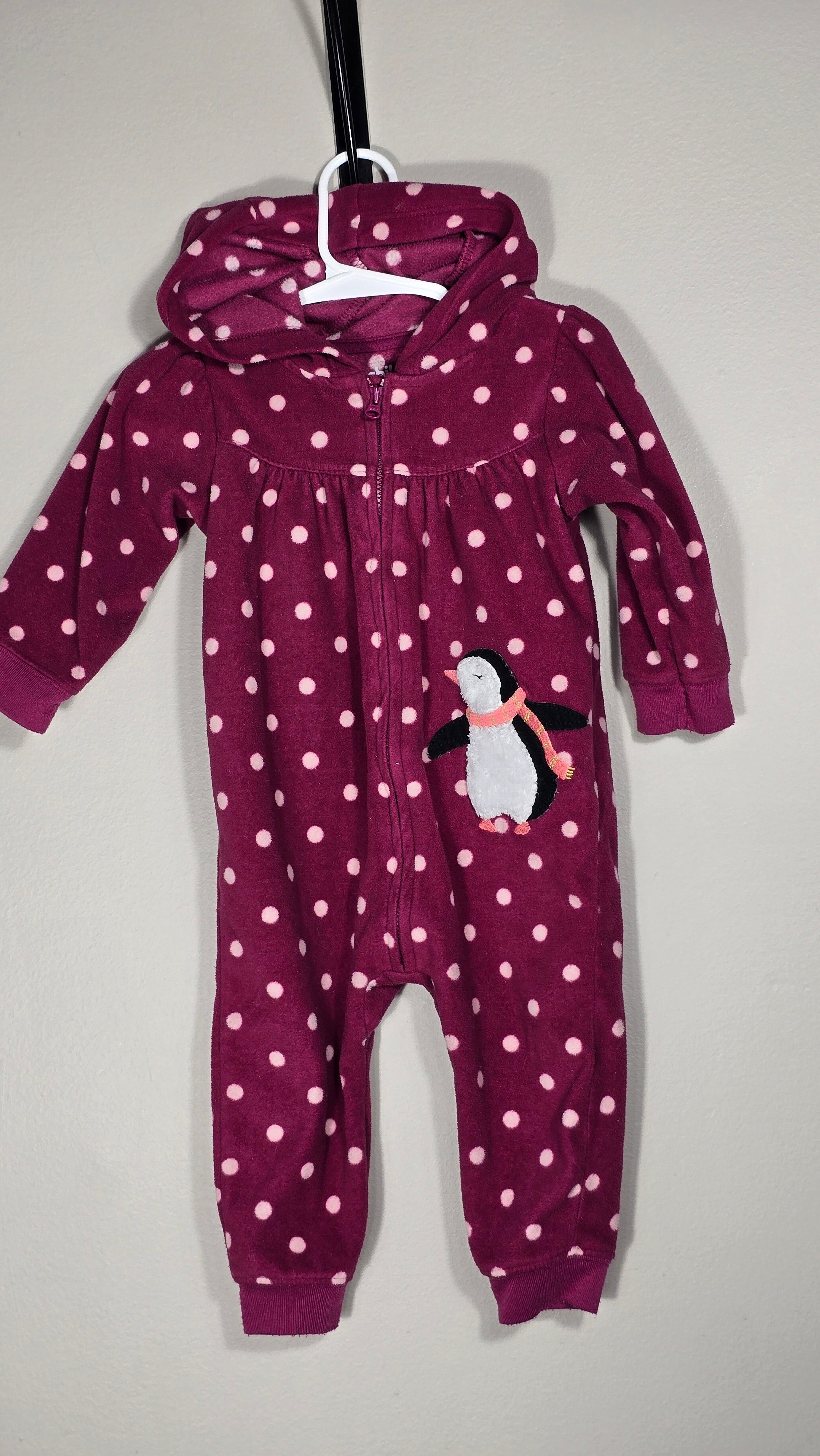CONS JFR | Footless Fleece Pajamas | Child of mine by Carter's | 12 months