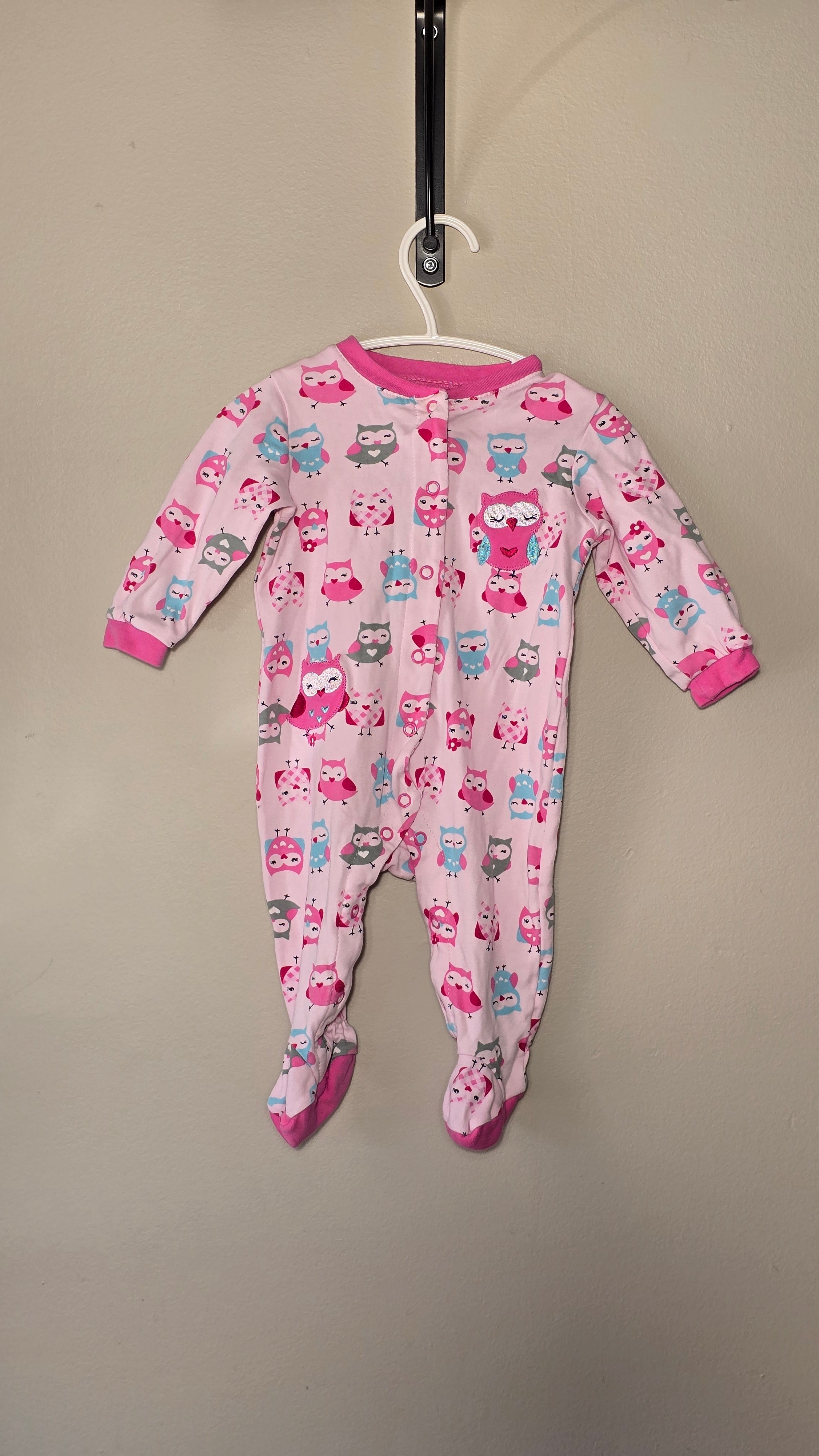 Pyjama hibou à boutons | Pekkle | 6 mois