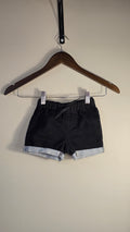 Washed black denim shorts | TAG | 6 months