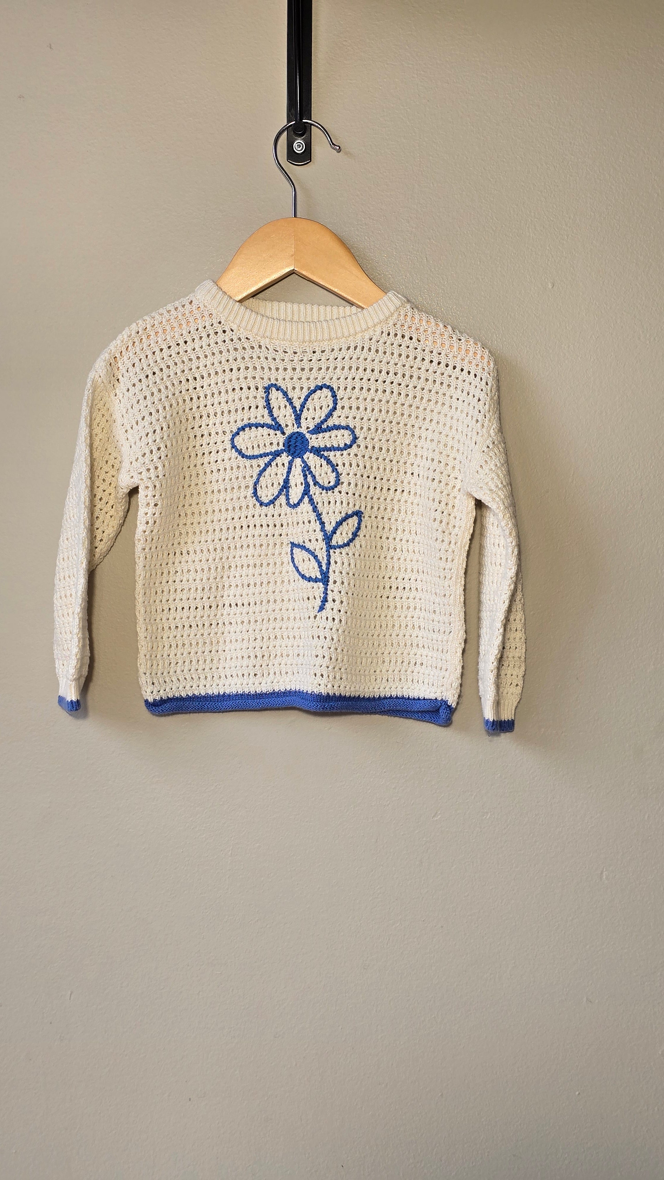 Crocheted jumper with flower | Primark | 2-3 years