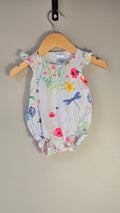 Floral and Flying Insects Romper | Jumpsuits | 0-3 months