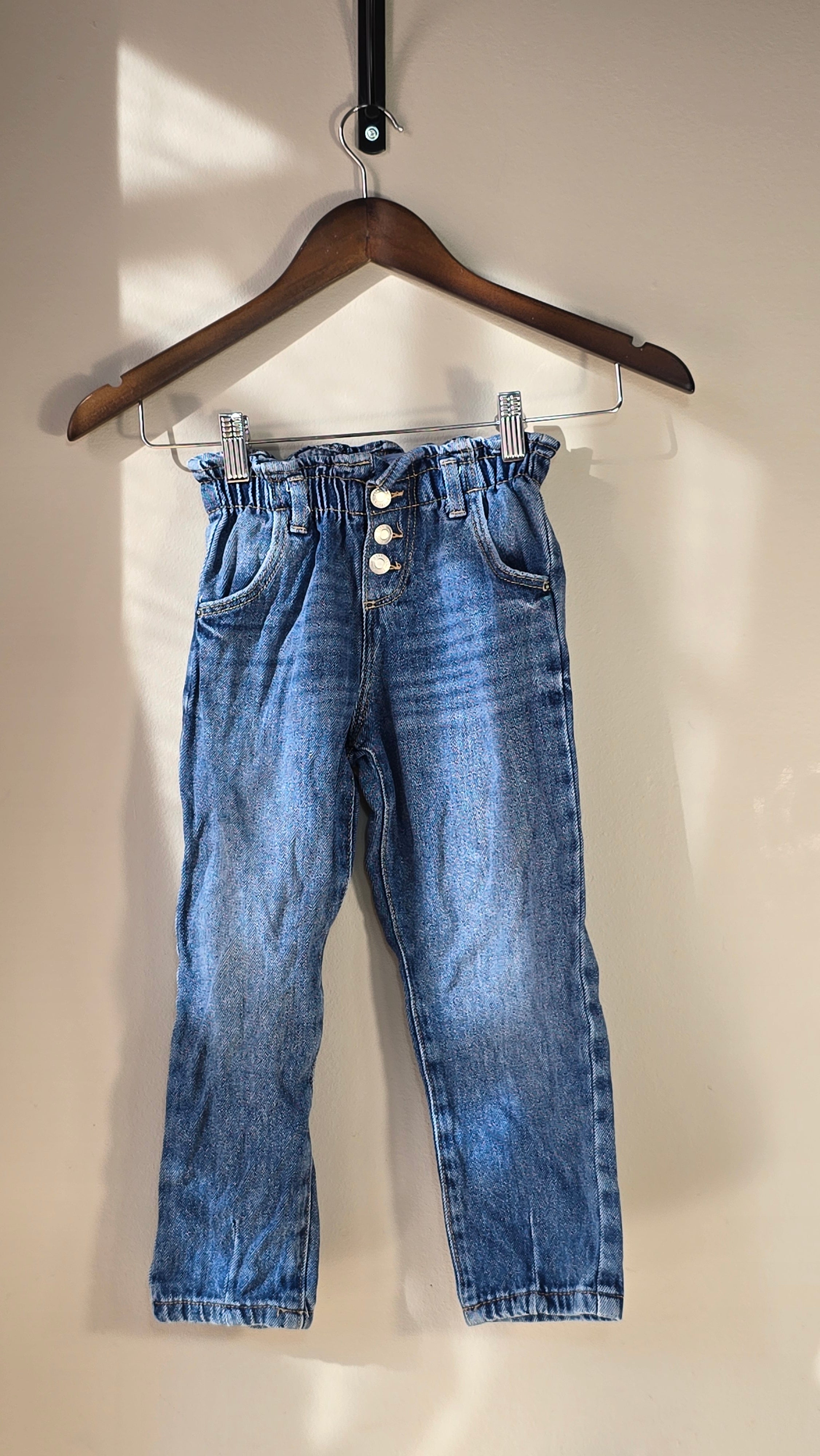 Jeans taille paperbag | Zara | 6 ans