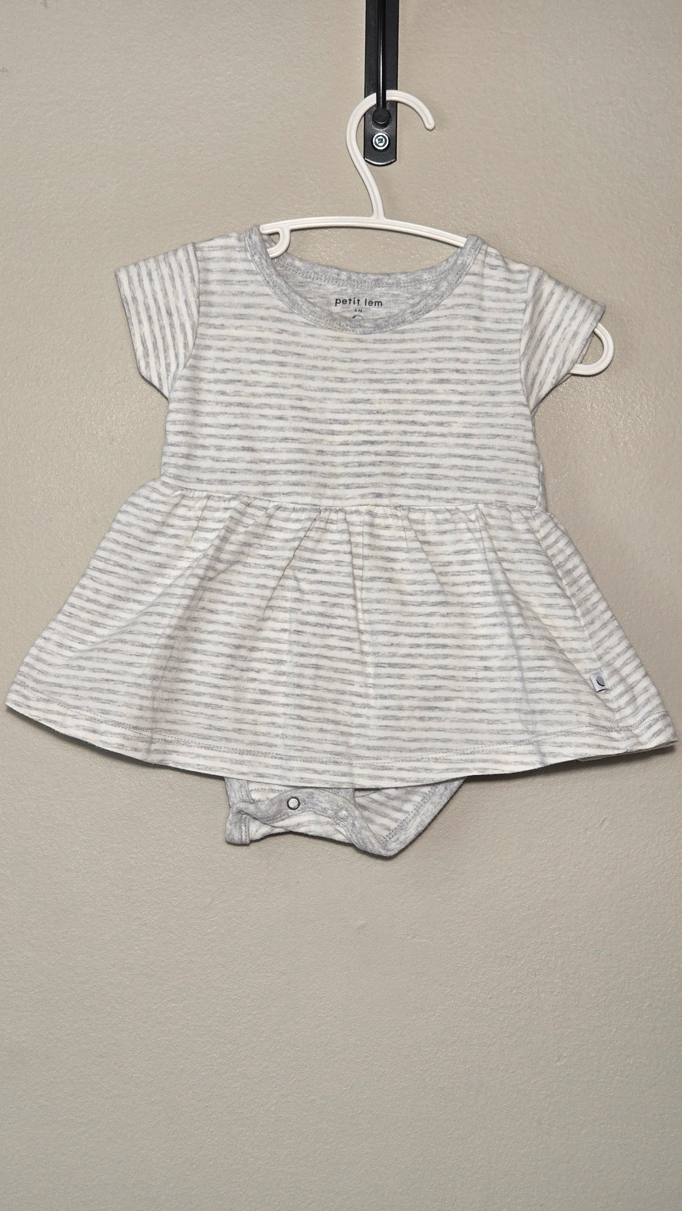 Robe cache-couche lignée | Petit Lem | 6 mois