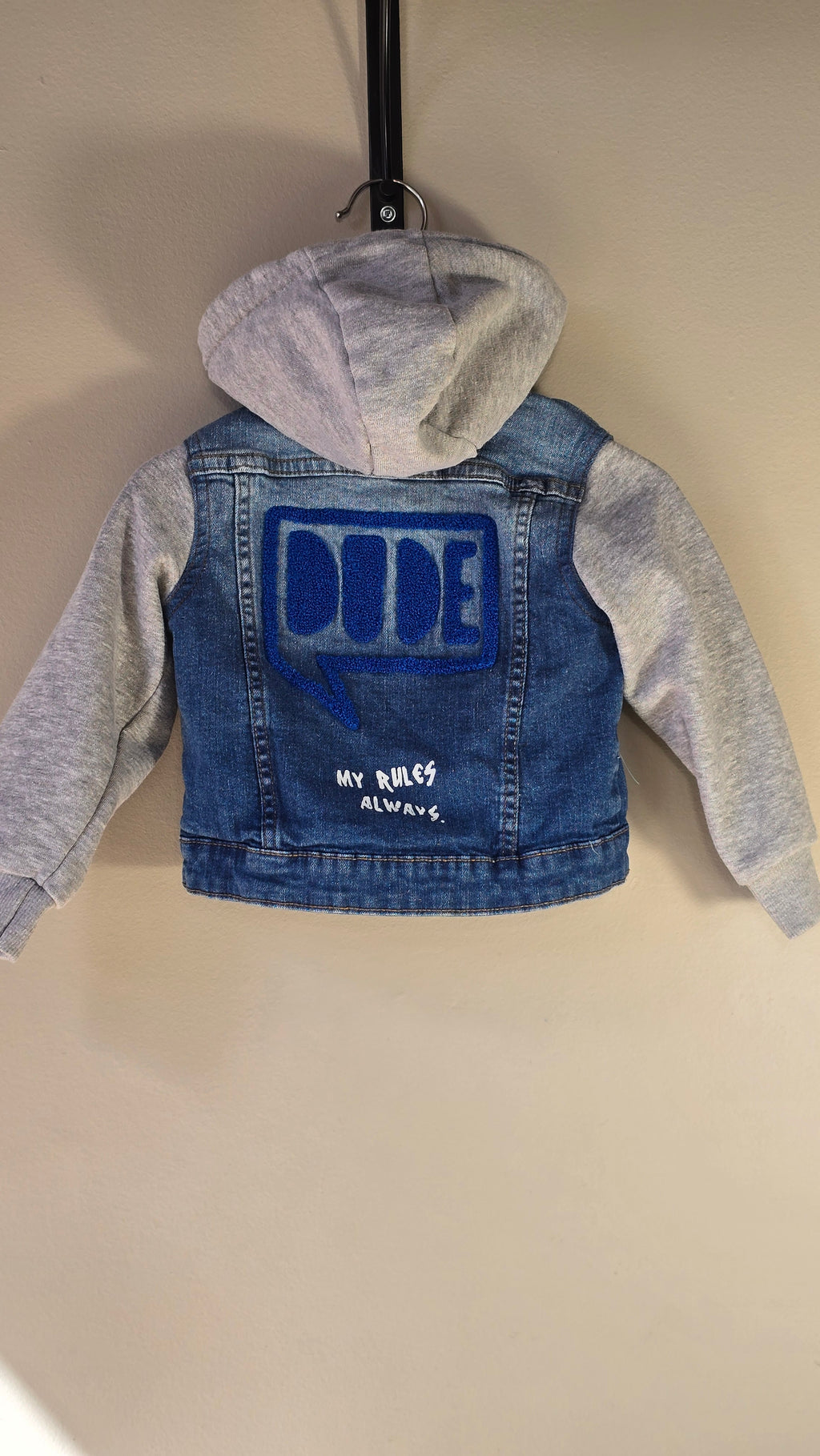 veste en jeans et moleton | Minoti | 18-24 mois