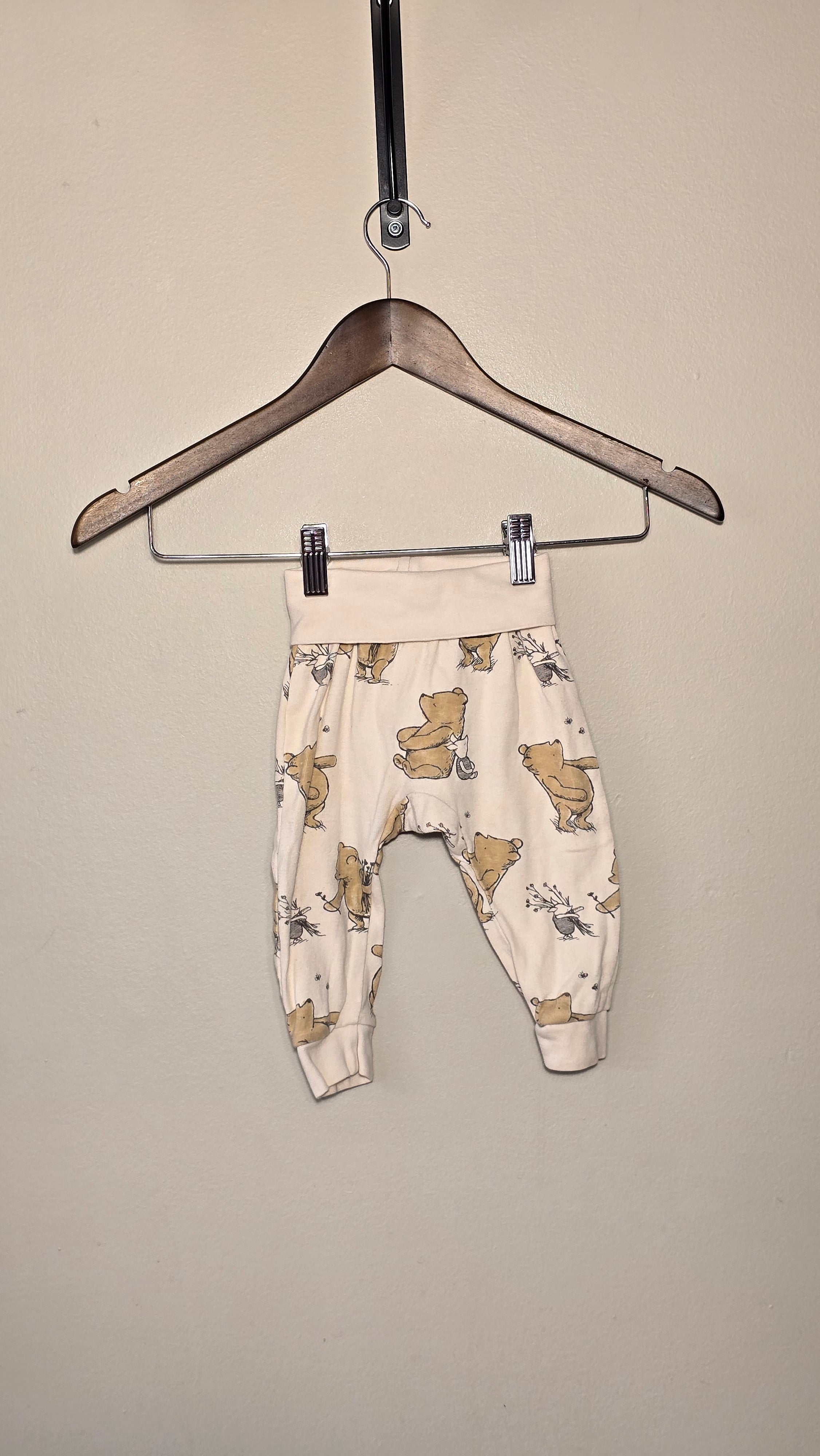 Pantalon Winnie l'ourson en coton bio | H&M | 6-9 mois