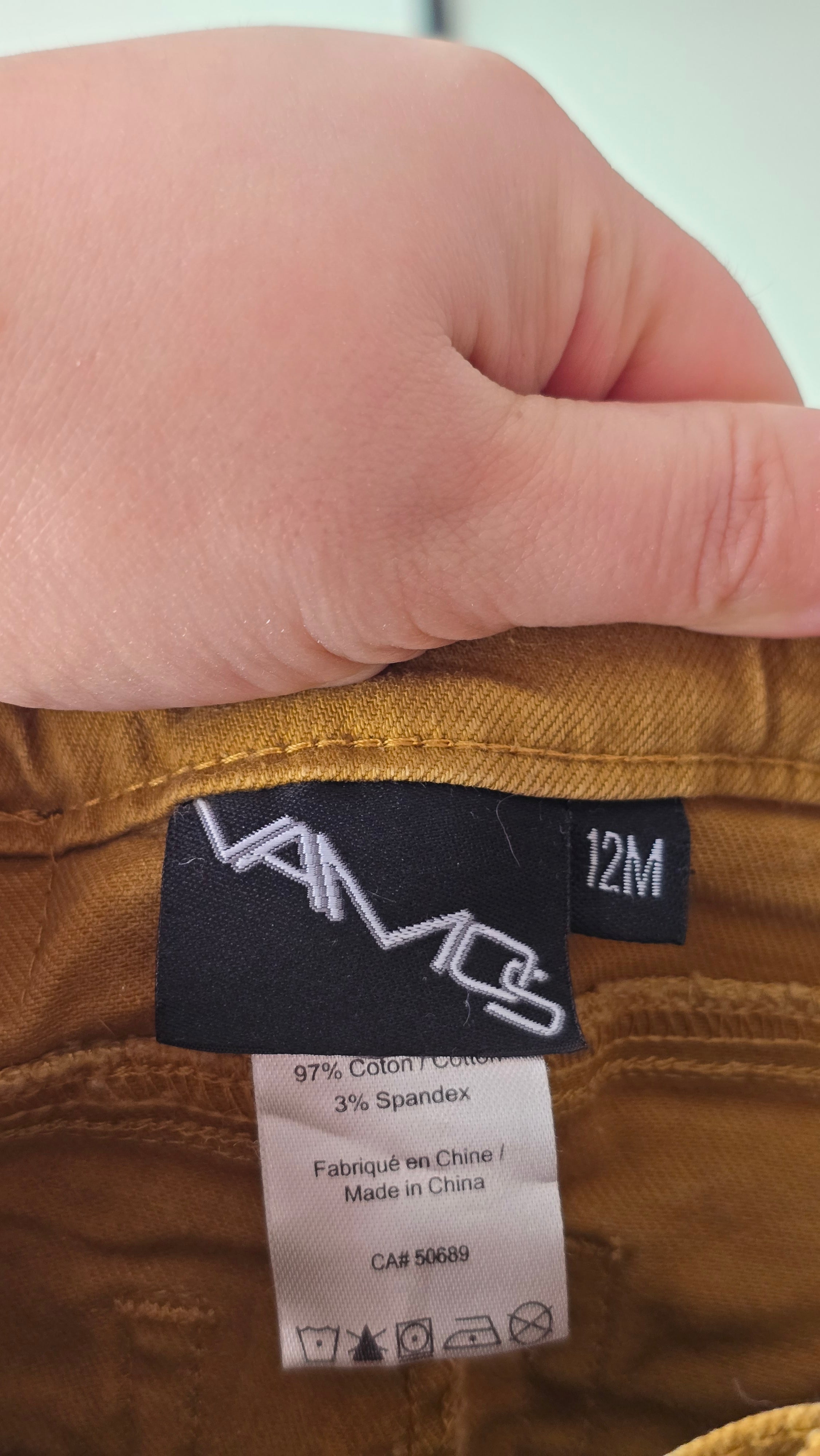 Pantalon Vamos 12 mois