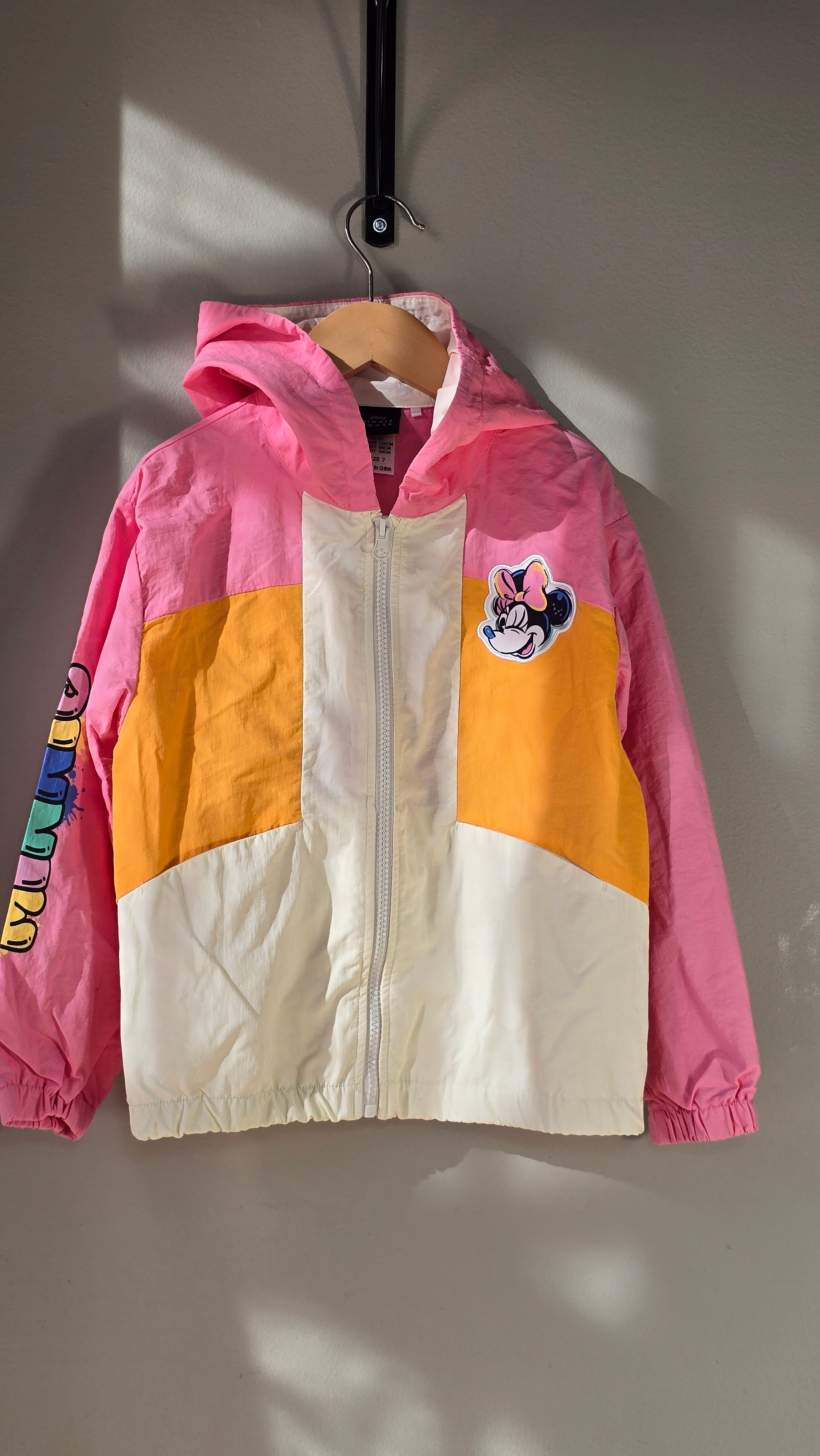 Coupe-vent colorblock Minnie | Disney | 7 ans
