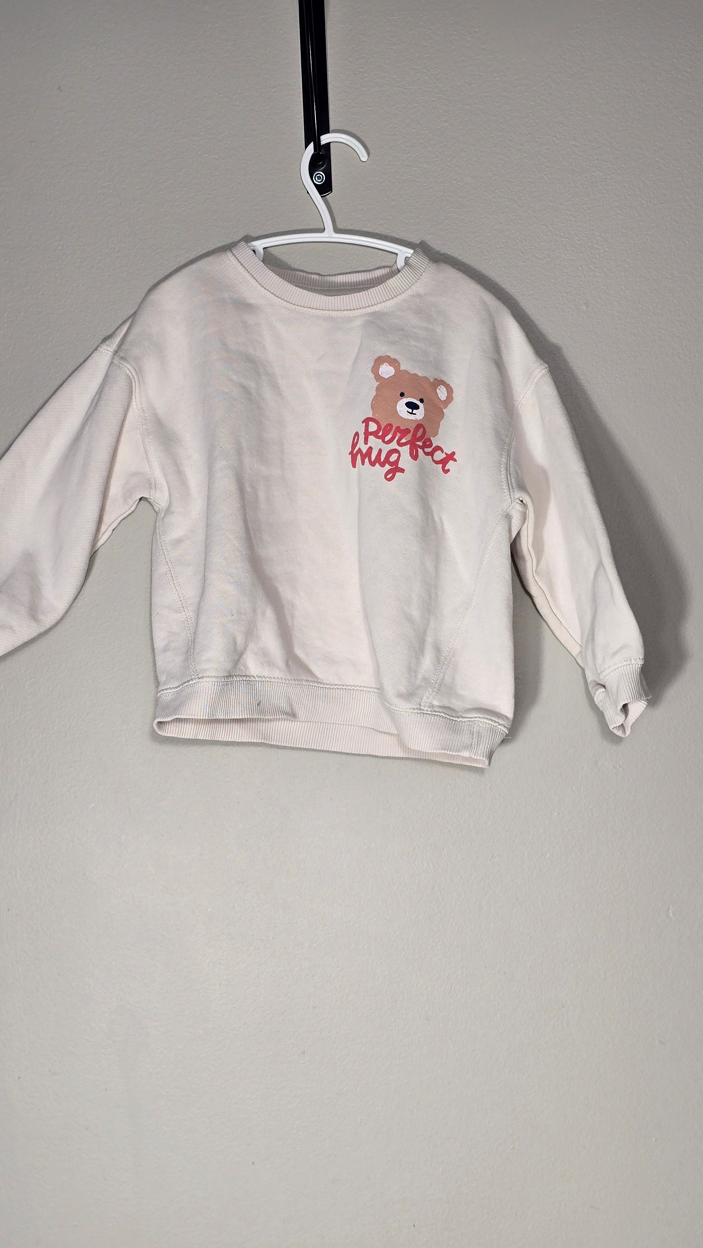 Crewneck "Perfect hug" | Zara | 4A *taches