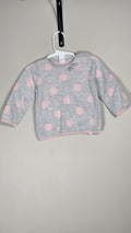 CONS JFR | Pull motif pois | H&M | 6-9 mois *Un peu mousseux
