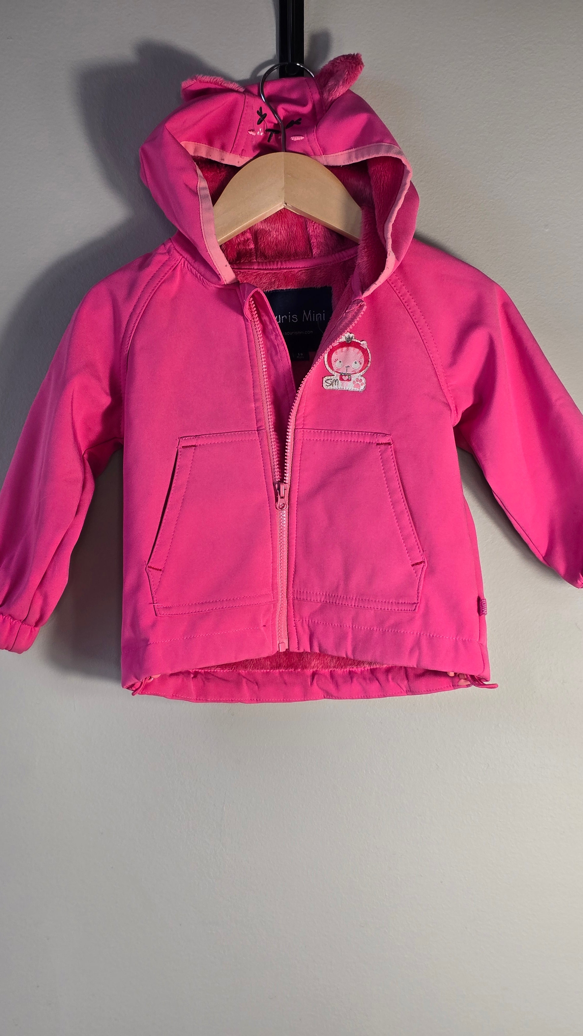 Manteau mi-saison doublé en peluche | Souris Mini | 18 mois