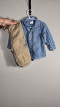 Ensemble pantalon et chemise | Children's place & Baby Gap | 12-18 mois