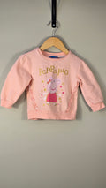 Chandail en molleton Peppa pig 3T