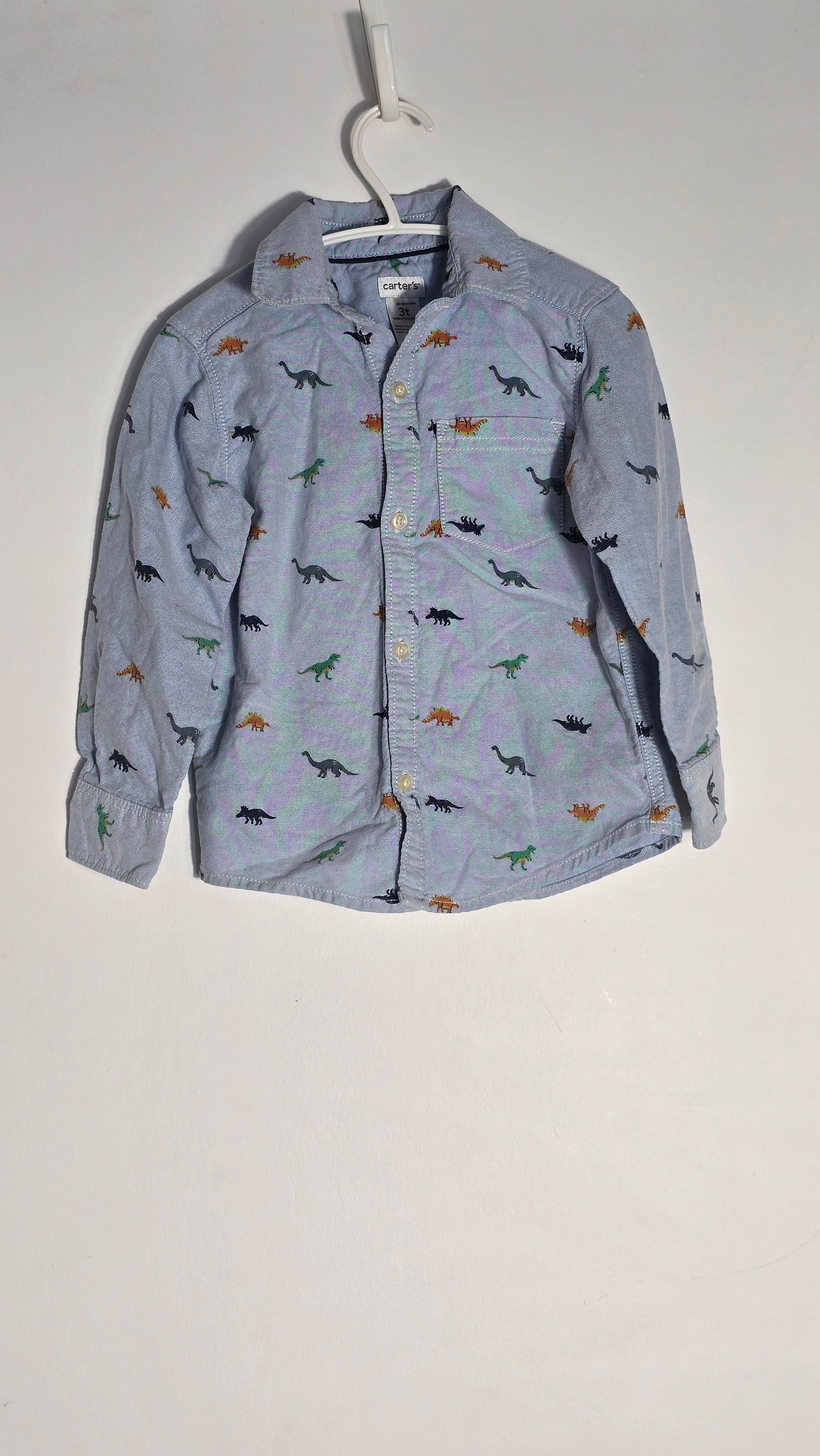 CONS VL 1 | Chemise dinosaures | Carter's | 3T