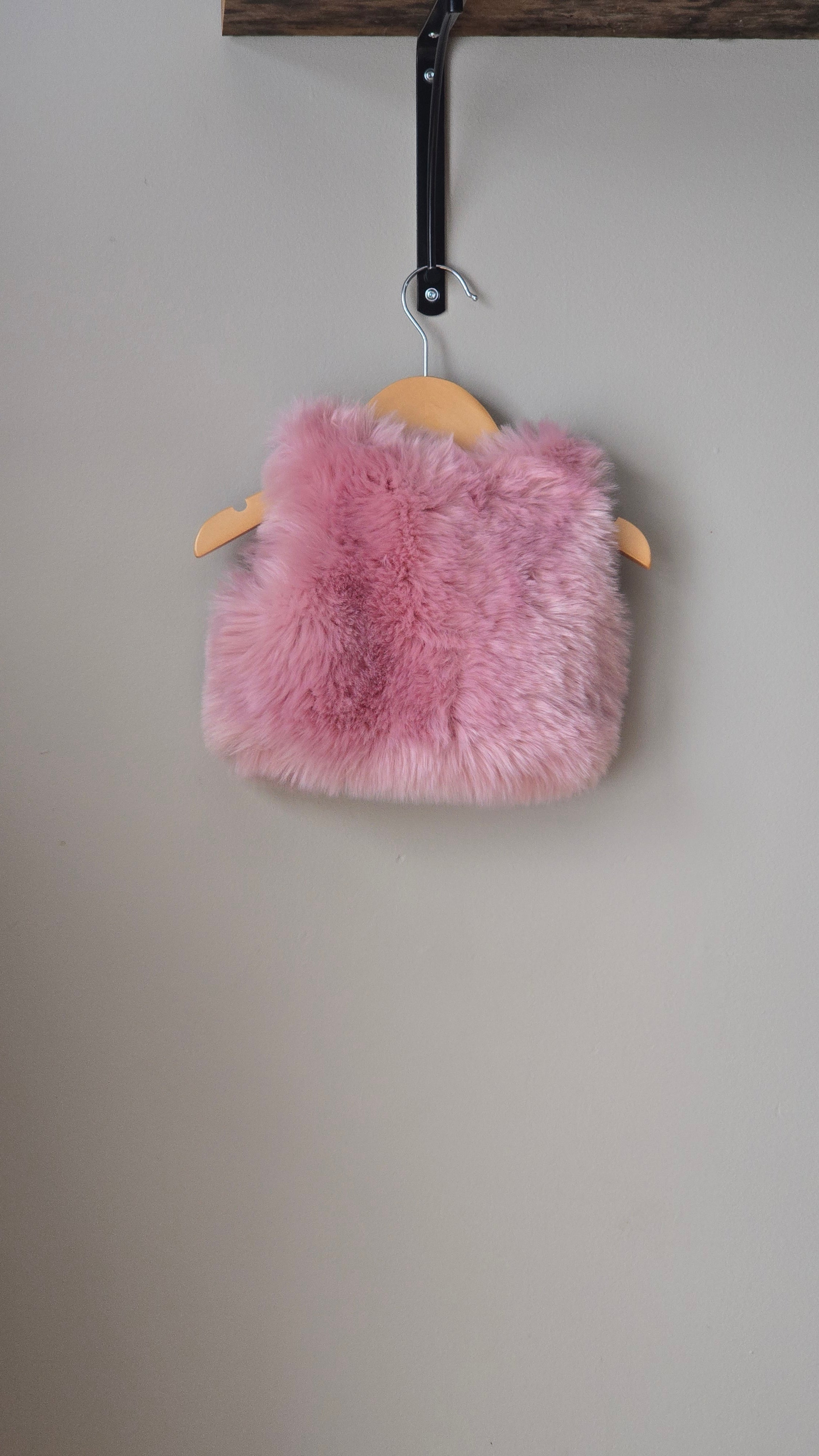 Veste poilue George 3-6 mois