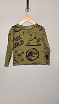 Chandail à manches longues Jurassik World | H&M | 4-6 ans