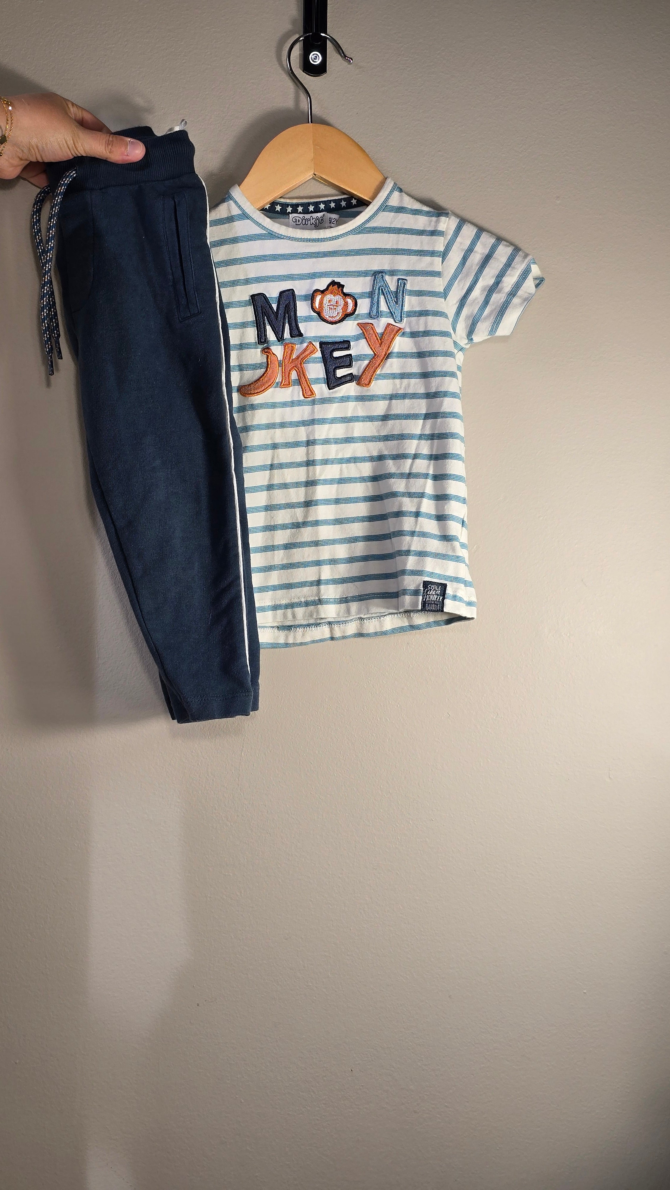 Ensemble t-shirt et pantalon | Dirkje | 2T