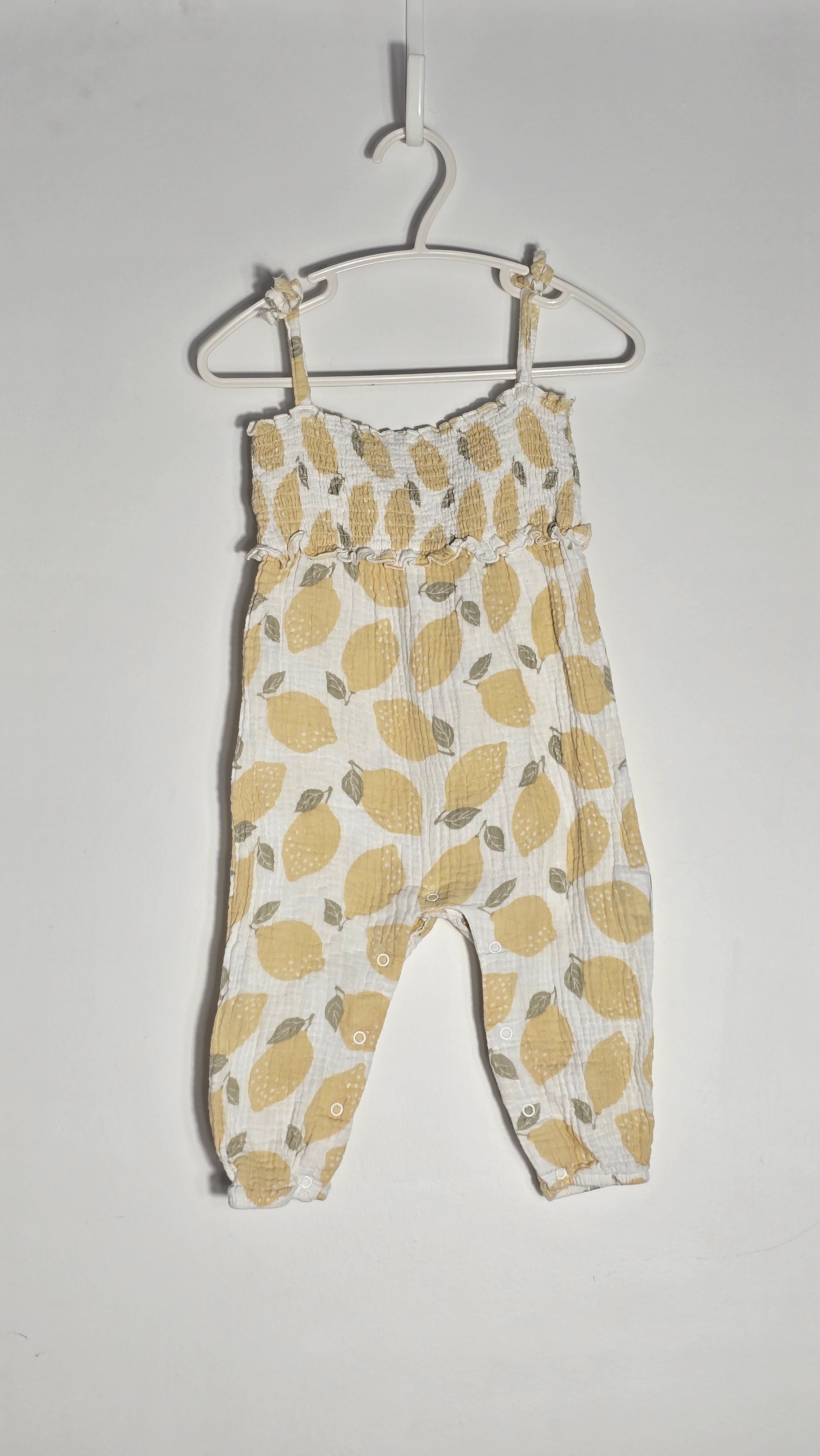 Romper long en mousseline | Emily & Oliver | 12 mois