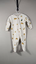 Pyjama hamburgers | Pekkle | 6 mois *un peu mousseux