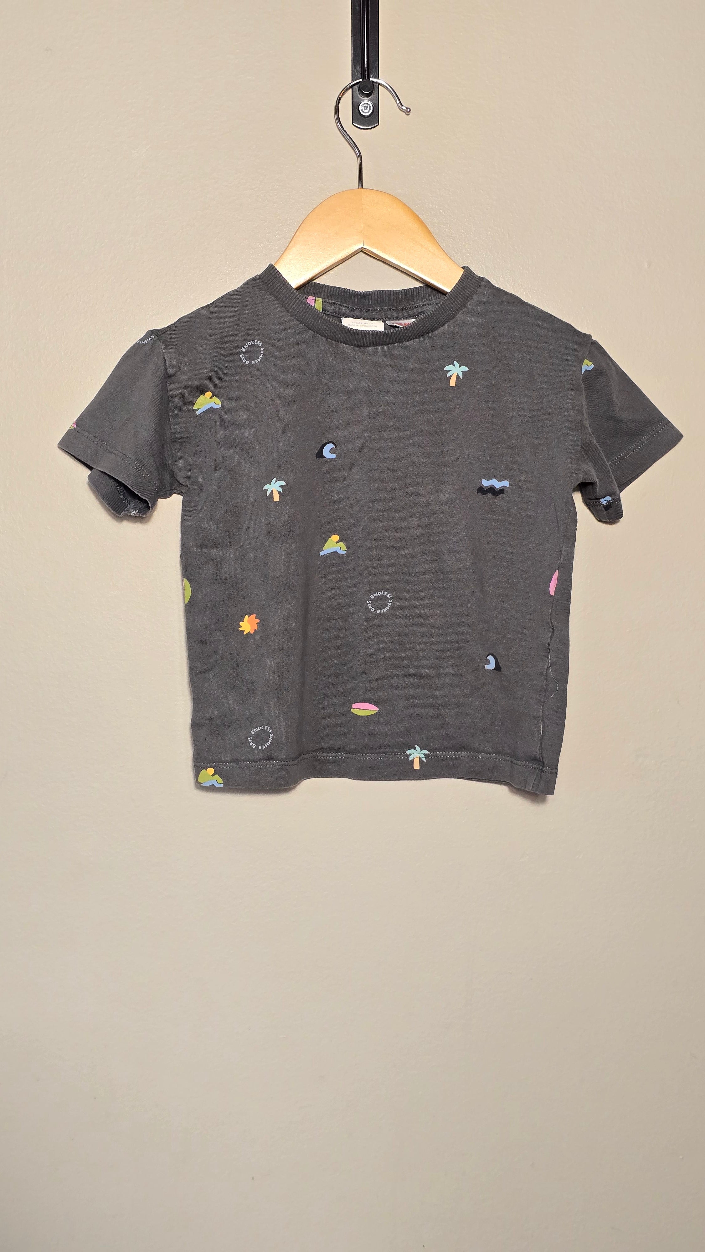 T-shirt "Endless summer days " | Zara | 2T