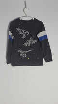 CONS VL 1 | Chandail dinosaures constellations | Oshkosh | 3T *Léger mousseux