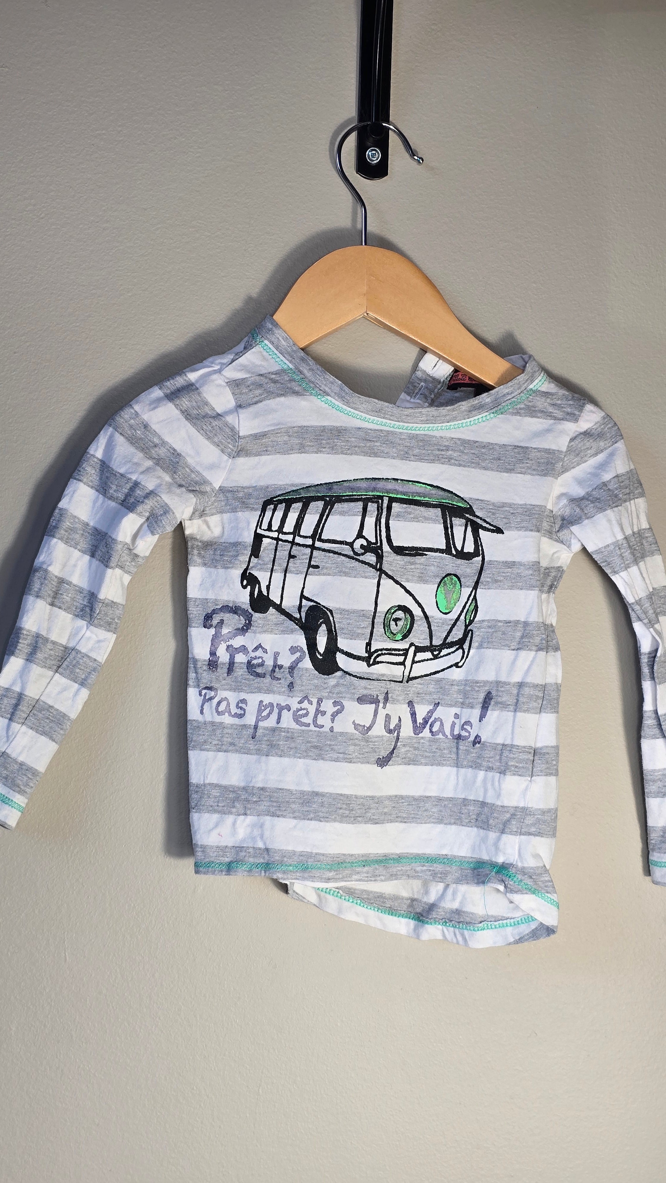 Long-sleeved shirt | Old school | 2T