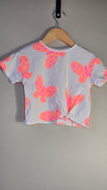 Neon butterfly T-shirt | Zara | 2T