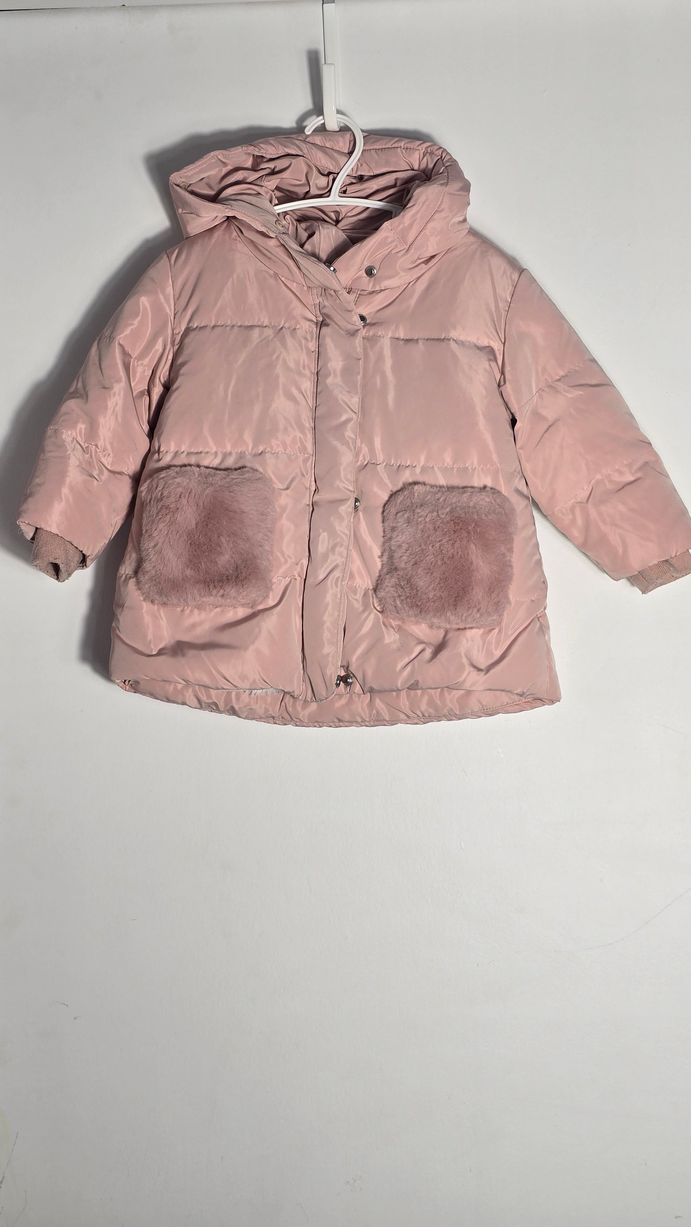Manteau doublé en peluche | Zara | 12-18 mois