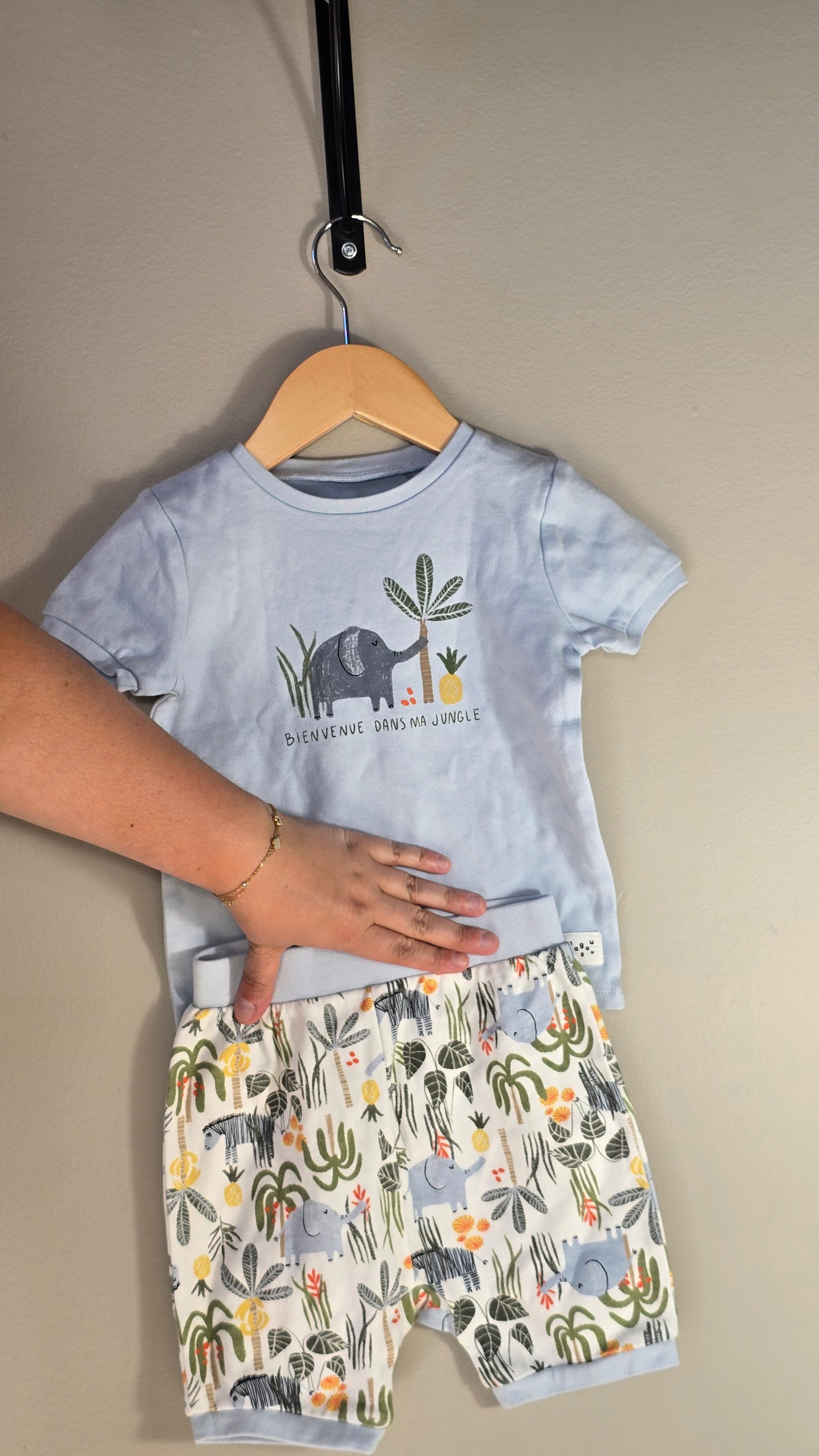 Pyjama court | gagou bio | 2T