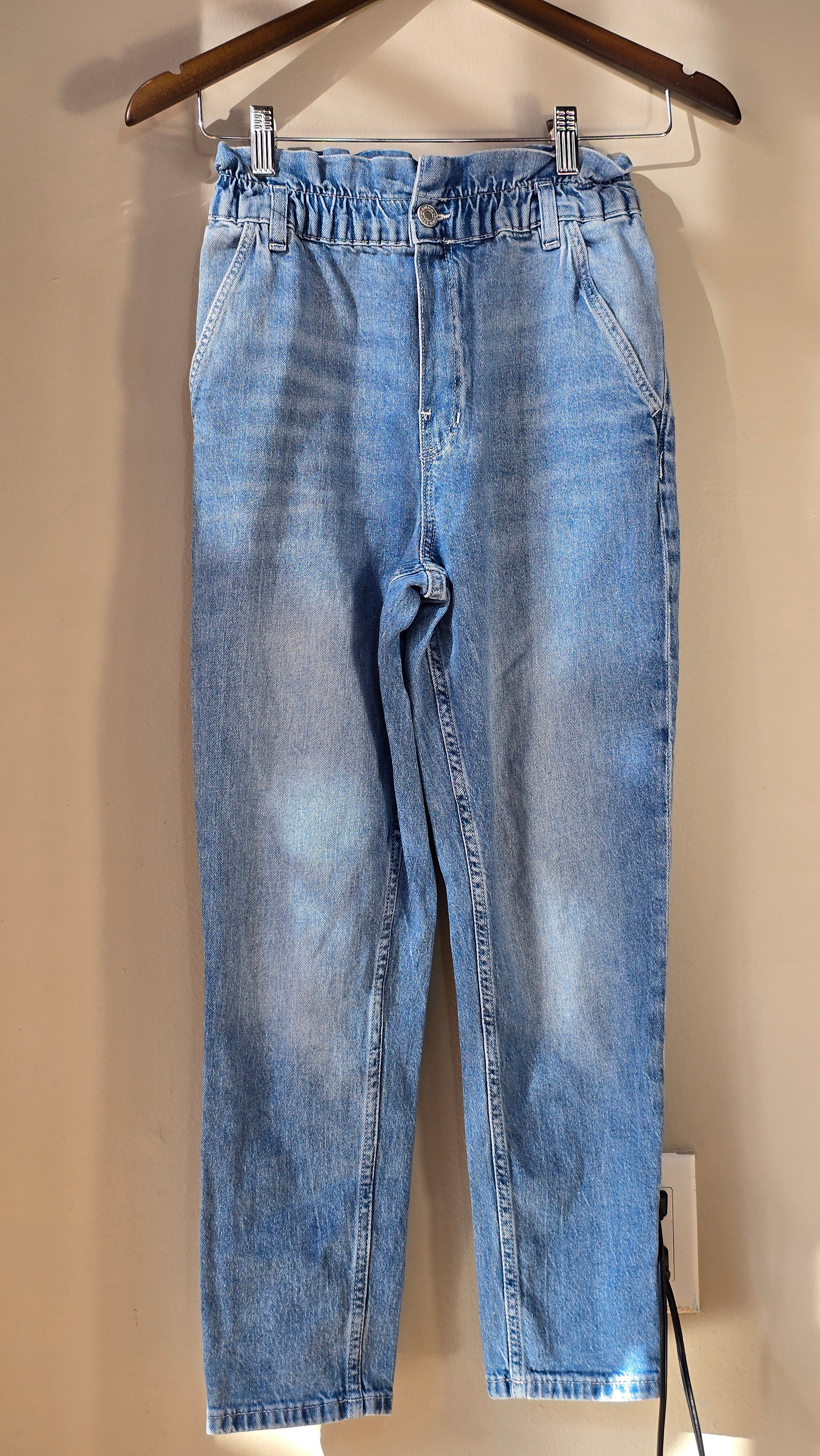 Jeans coupe décontractée taille haute |H&M | 10-11 ans