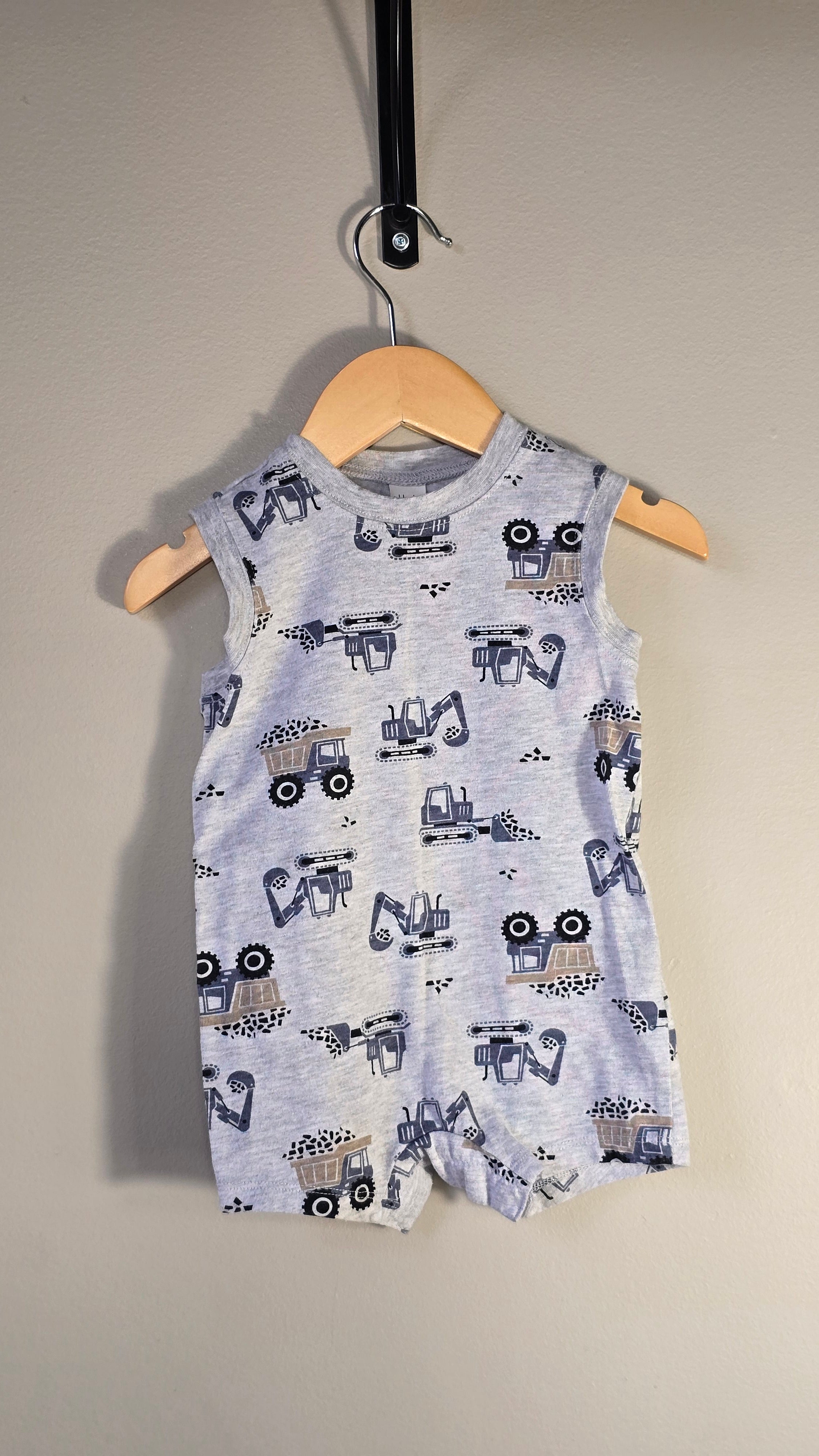 Barboteuse machinerie | PL Baby | 12 mois