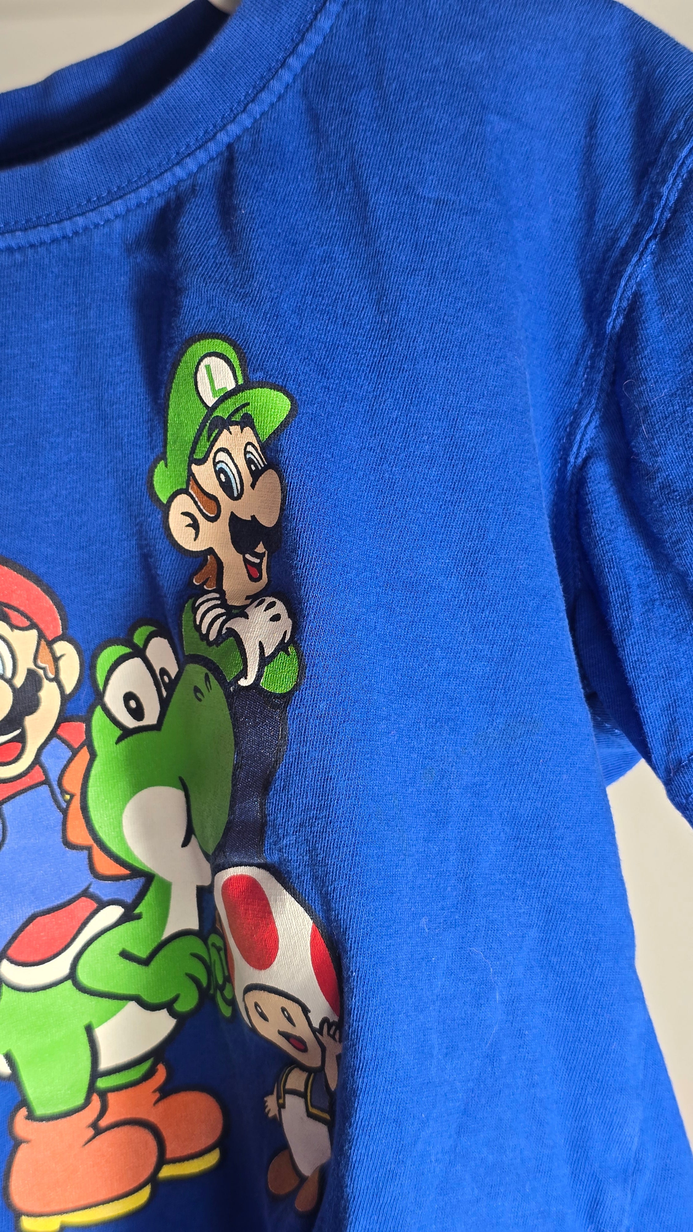 T-shirt Mario et Luigi | Super Mario | 5A *à donner, taché
