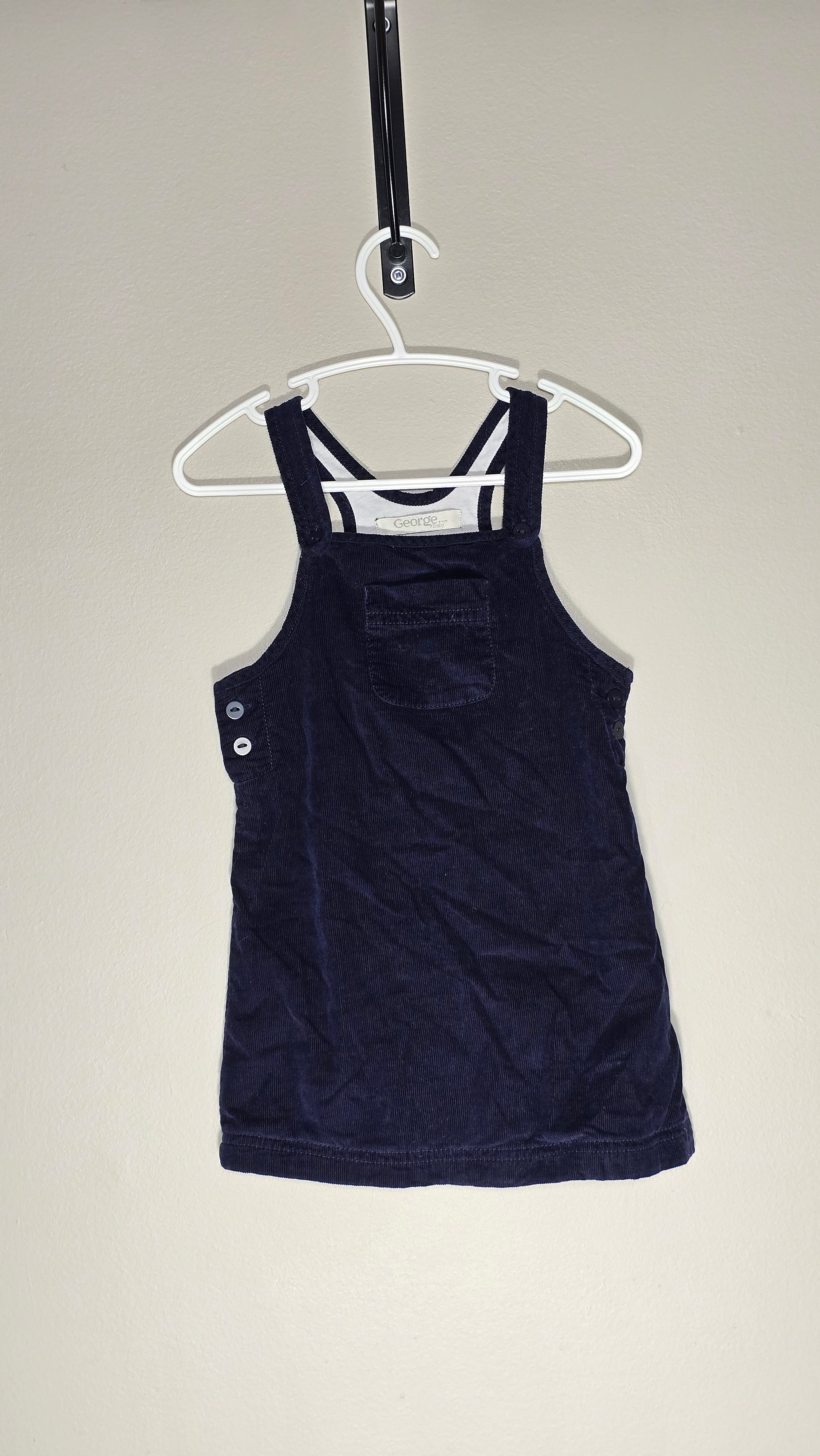 Corduroy Pinafore Dress | George | 18-24 Months