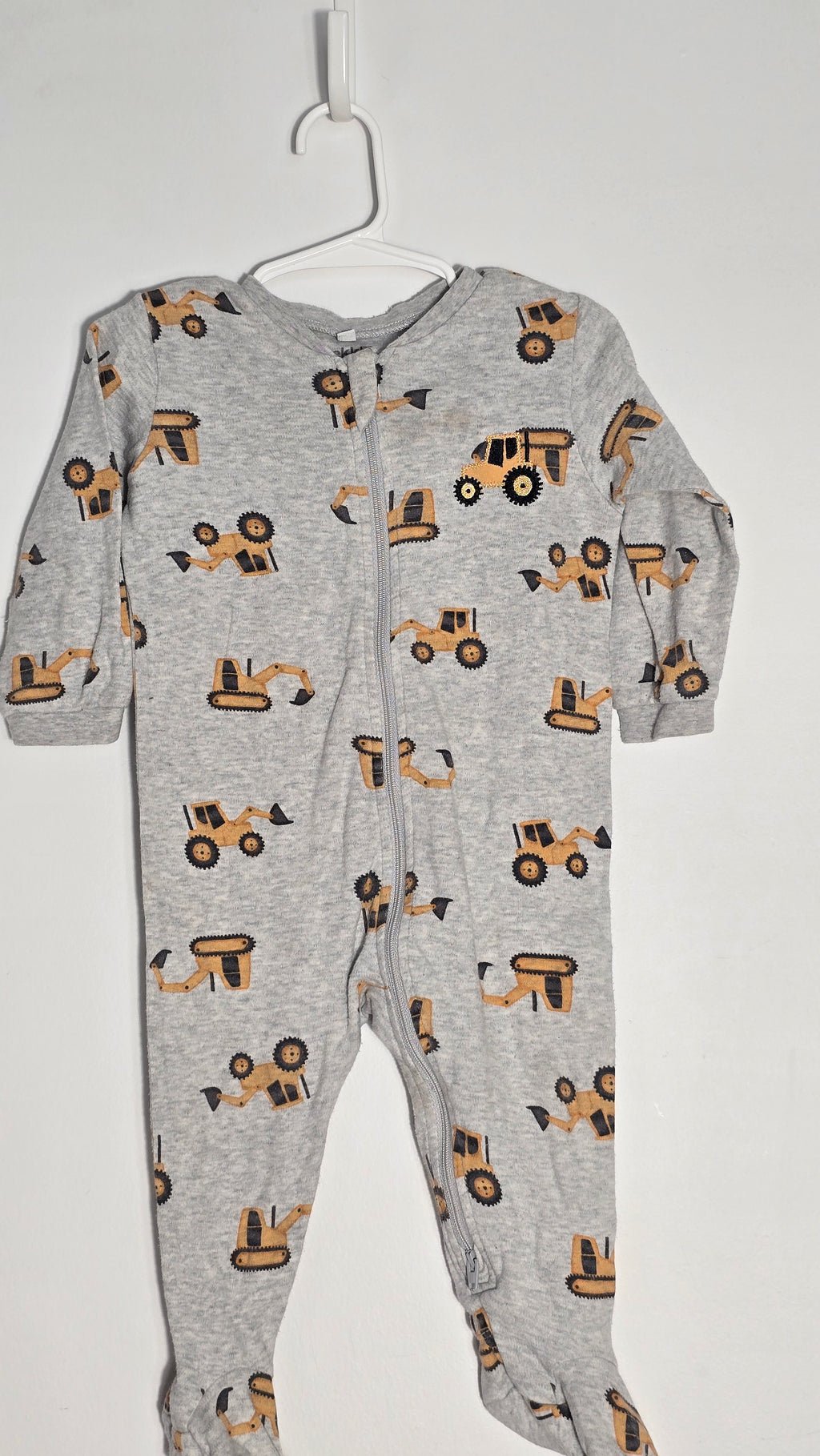 Pyjama machinerie | Pekkle | 9 mois *Un peu mousseux, petite tache